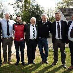 IRFU president Declan Madden visits Wexford to turn sod on New Ross RFC ...