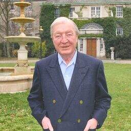 Charlie Haughey at his home Abbeville