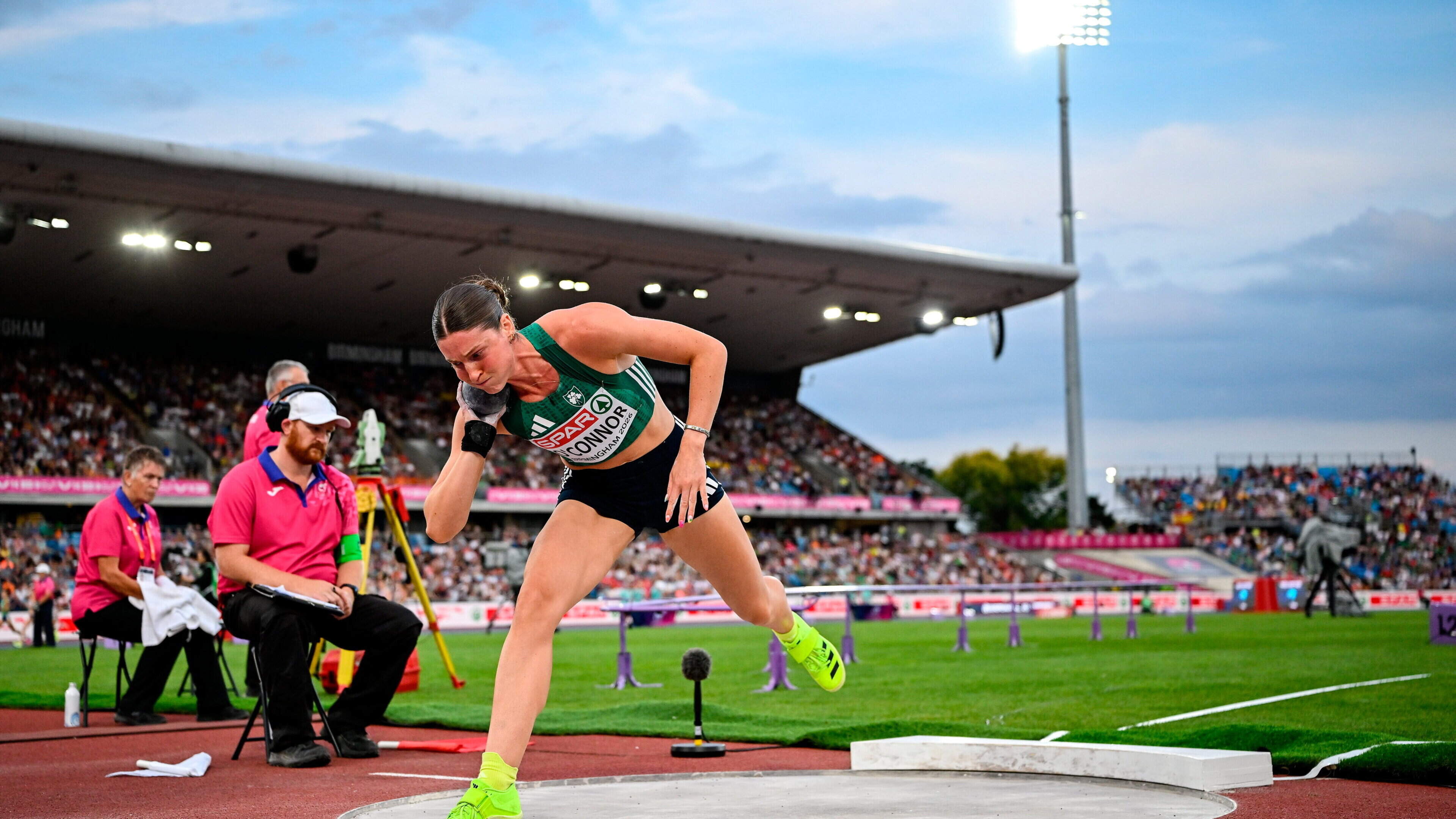 European Championships Day Five: Kate O’Connor stays in heptathlon contention after shot put event | Allen and Everard in 10,000m final