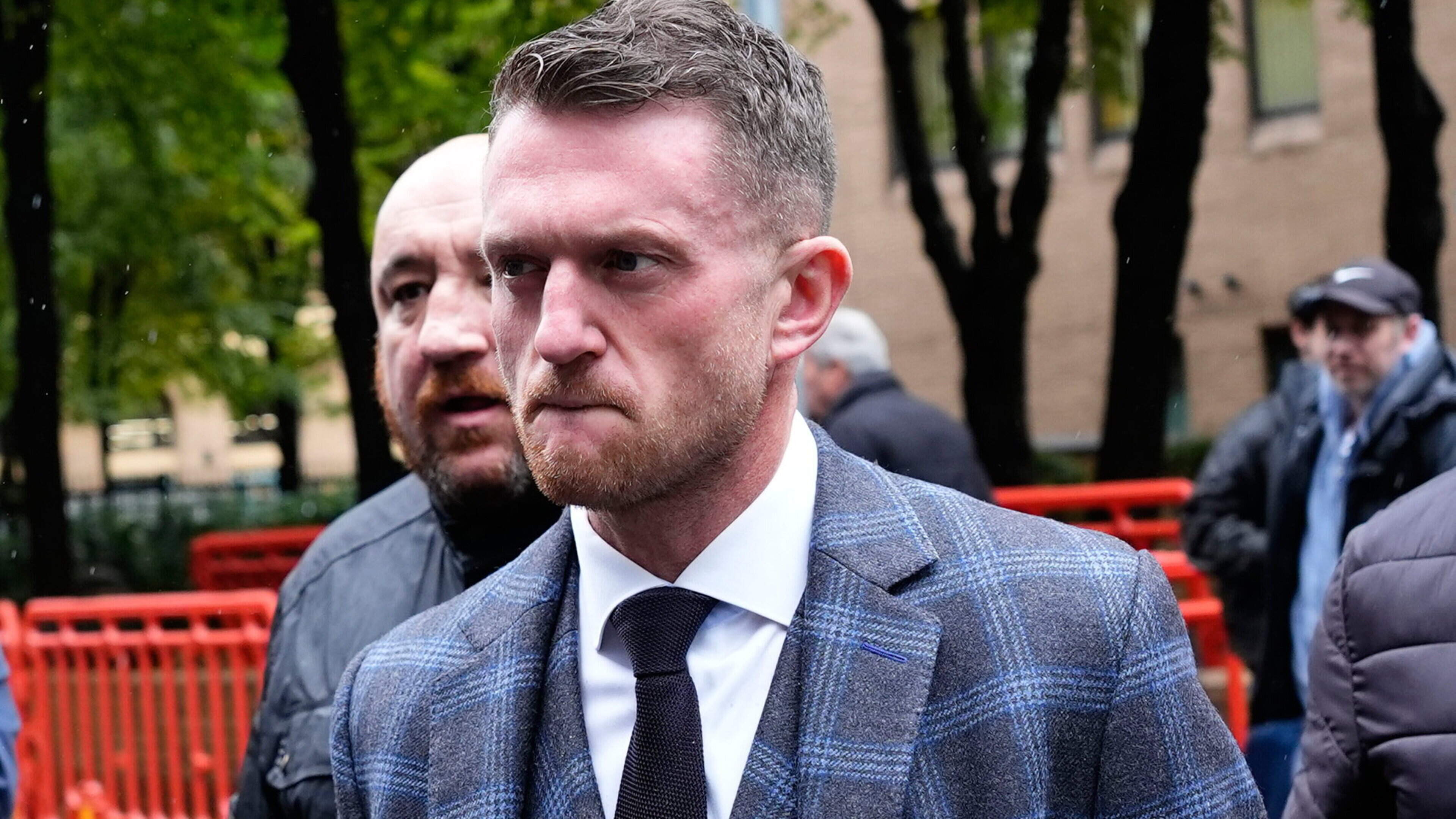 Tommy Robinson ‘threatened people and acted like a bully’ in alleged harassment of journalists, prosecutor tells trial