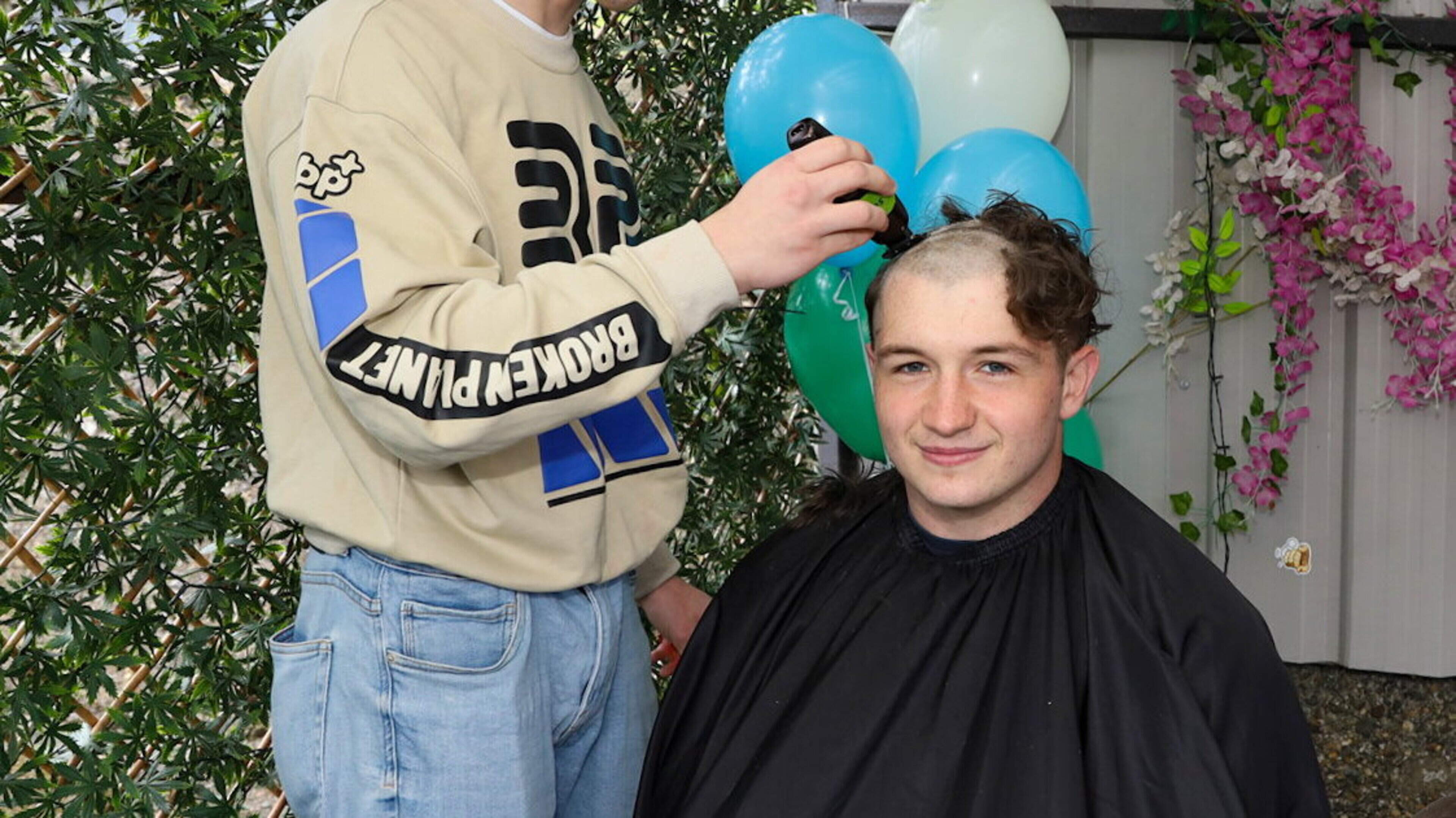 Over 25 Wexford rugby players have heads shaved to