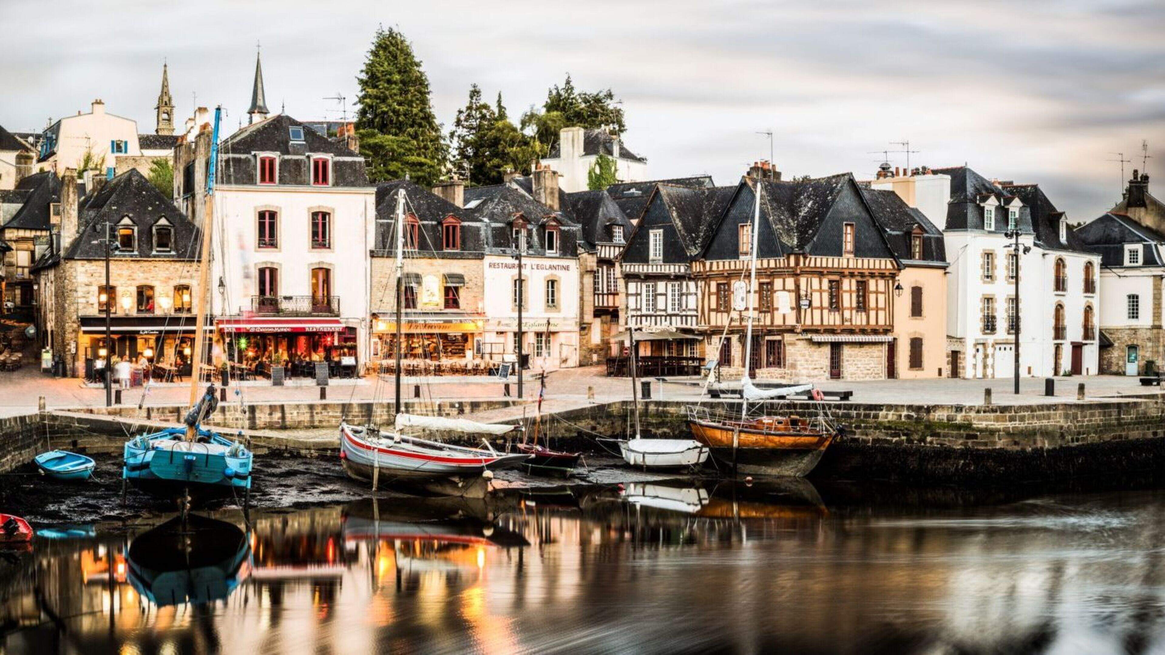 Basking in Brittany Taking the ferry for the most nostalgic of  