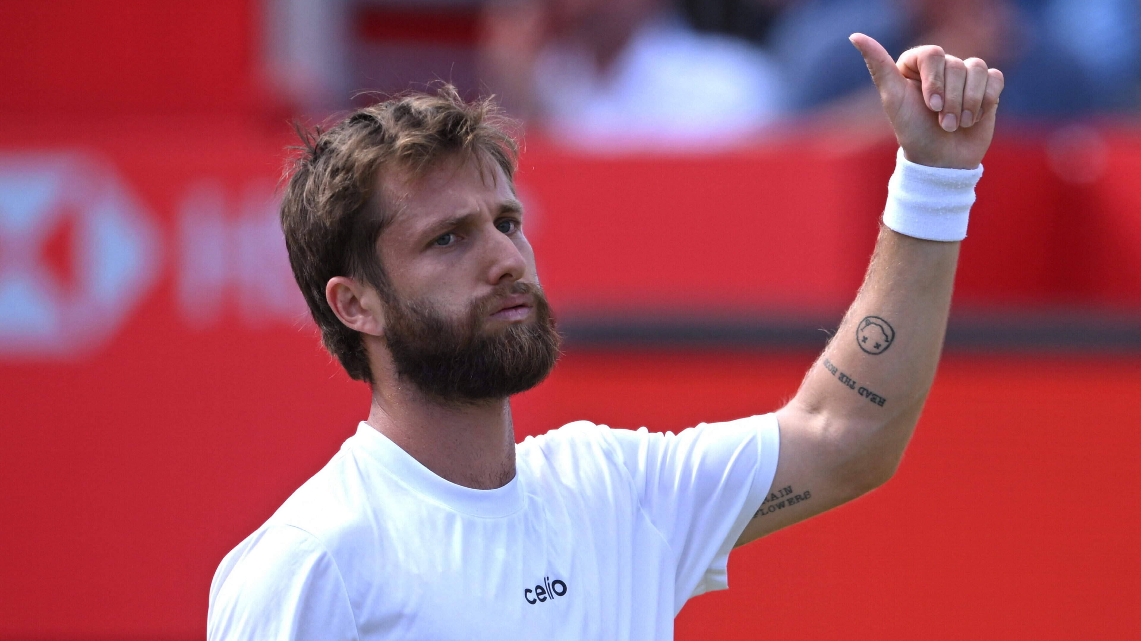 Watch: ‘Living up to his bad-boy image’ — Corentin Moutet drops multiple F-bombs in TV interview at Queen’s