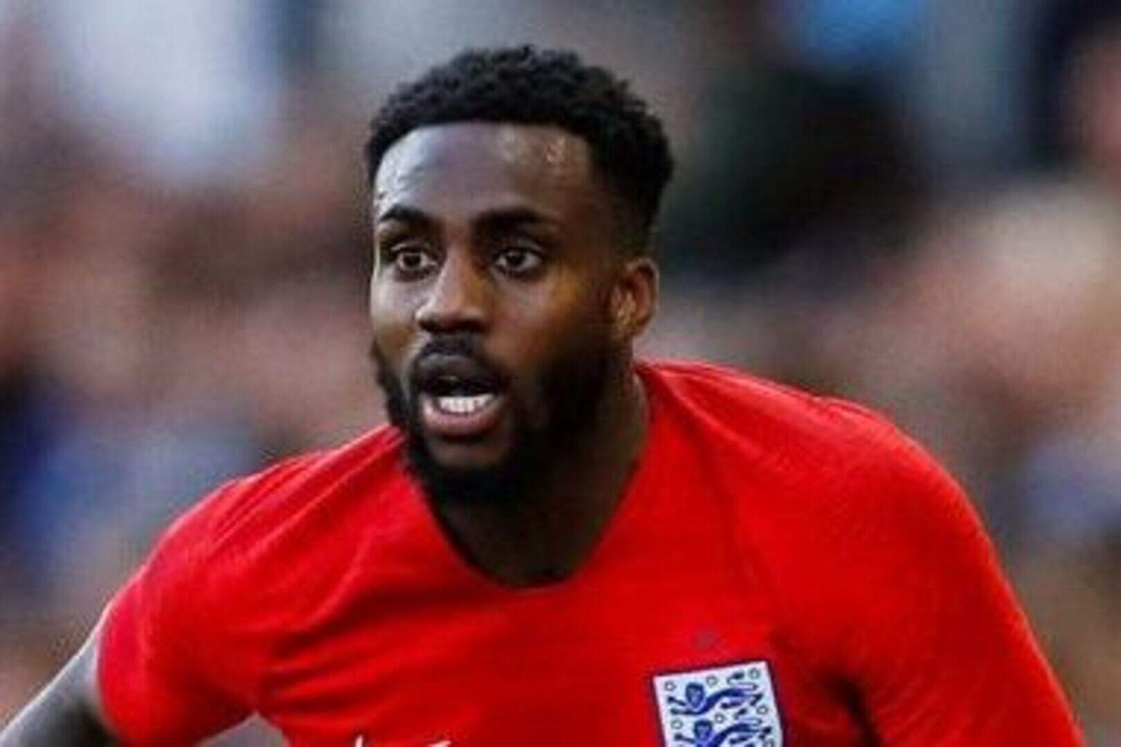 Danny Rose in action for England