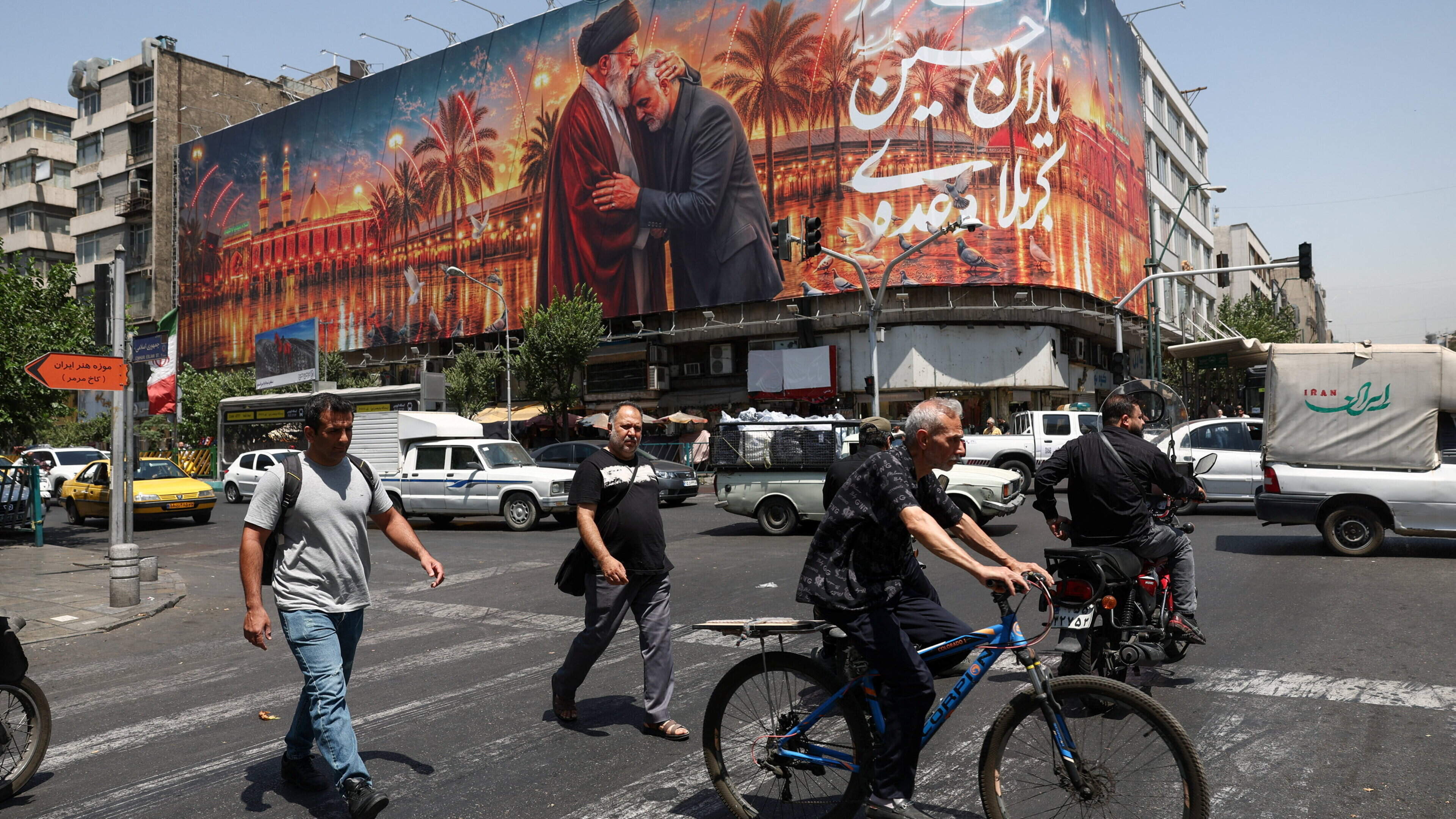 Iranian and US teams to meet after exchange of strikes tests truce