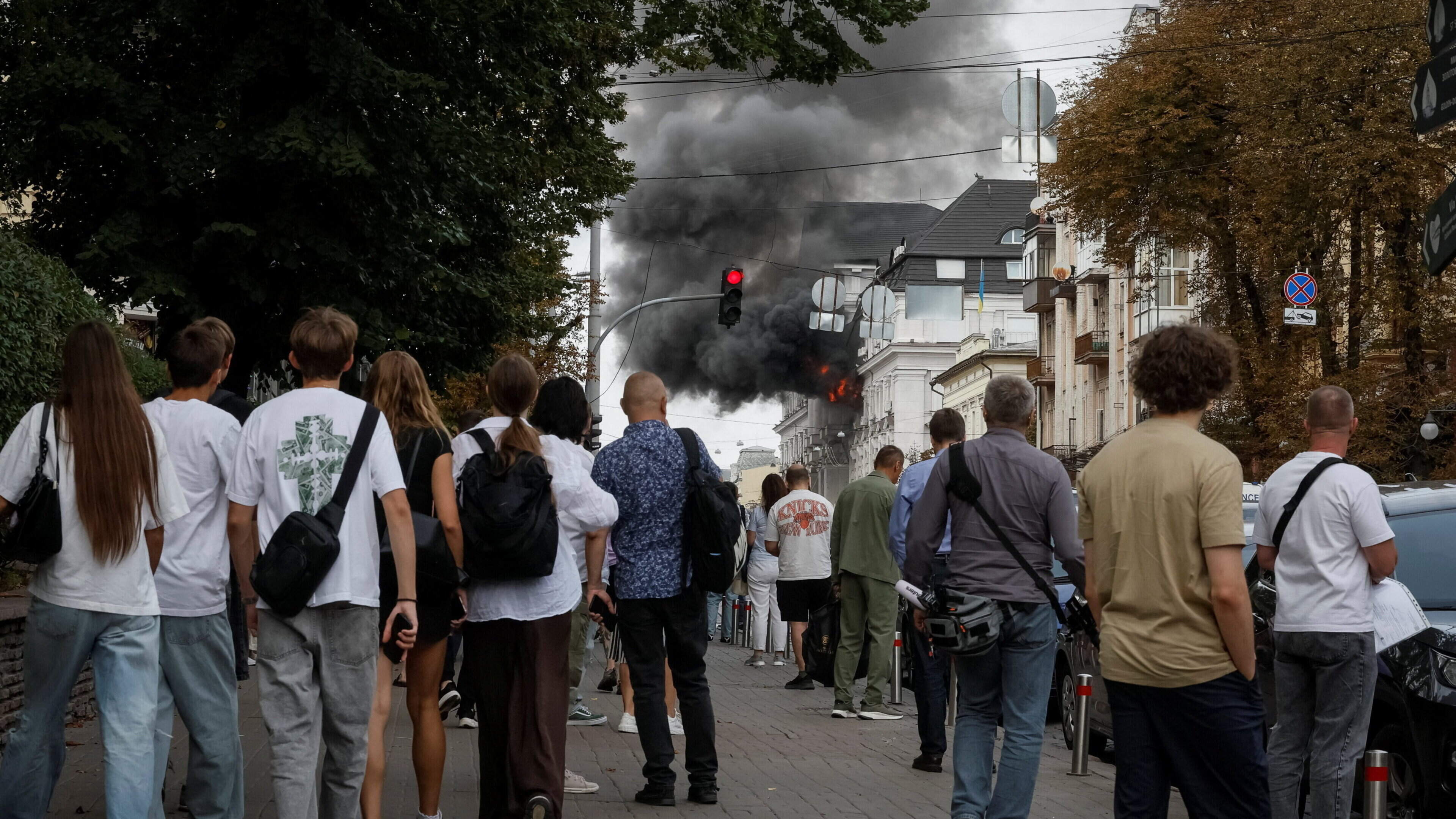 Ukraine vows to retaliate after Russian strike on security service HQ in central Kyiv, calling it a ‘major escalation’