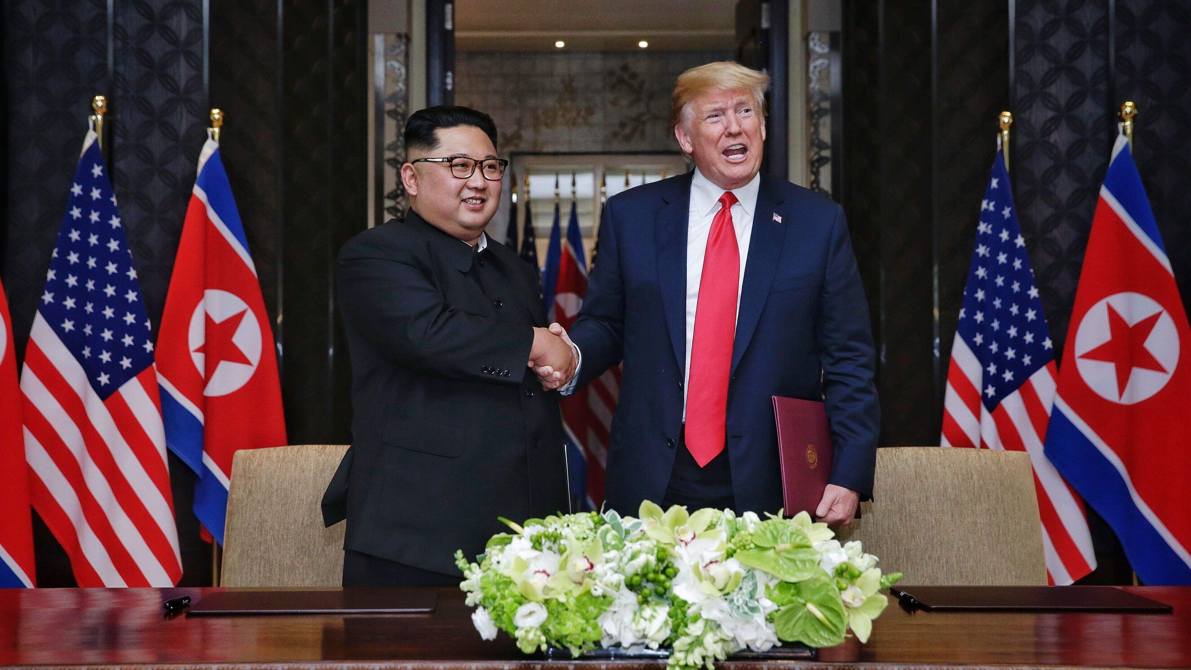 Donald Trump pushes for meeting with Kim Jong Un later this year