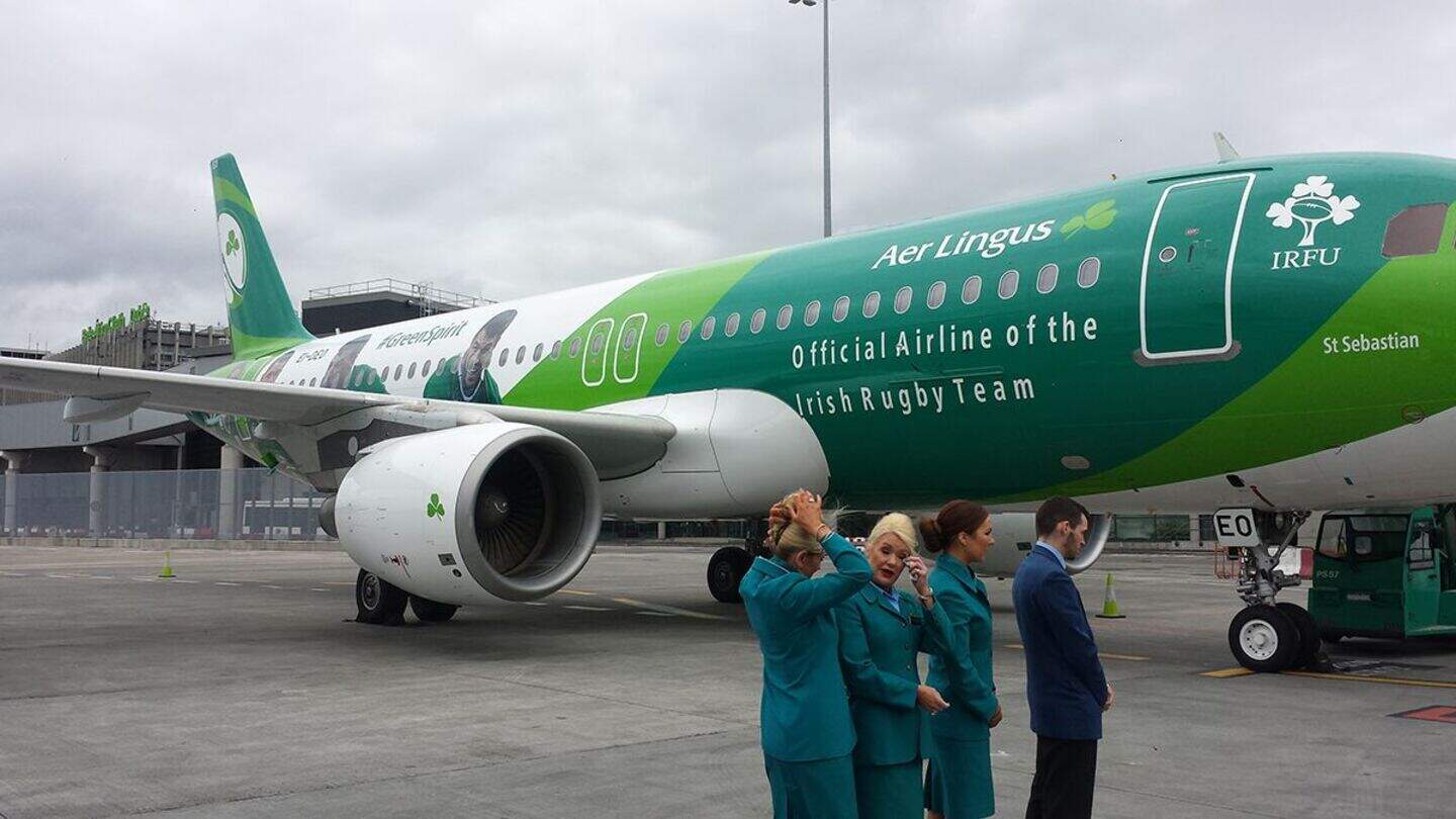 In pictures: Irish rugby stars' faces are now splashed across planes ...