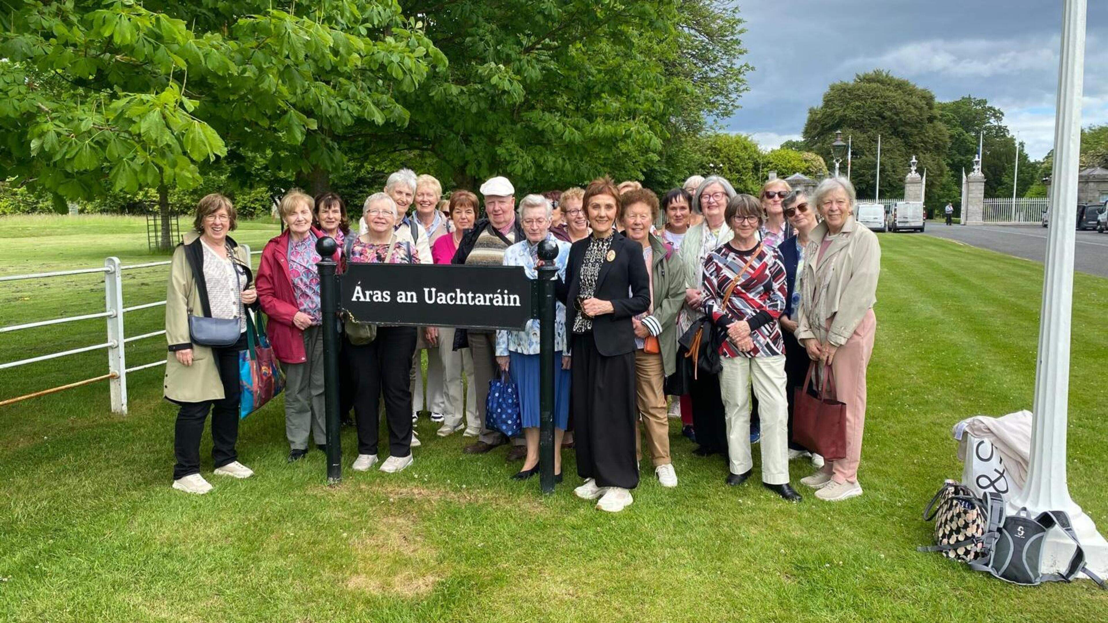 Retired Kerry nurses enjoy splendid trip up to the Áras — ‘Everyone could not have been nicer’