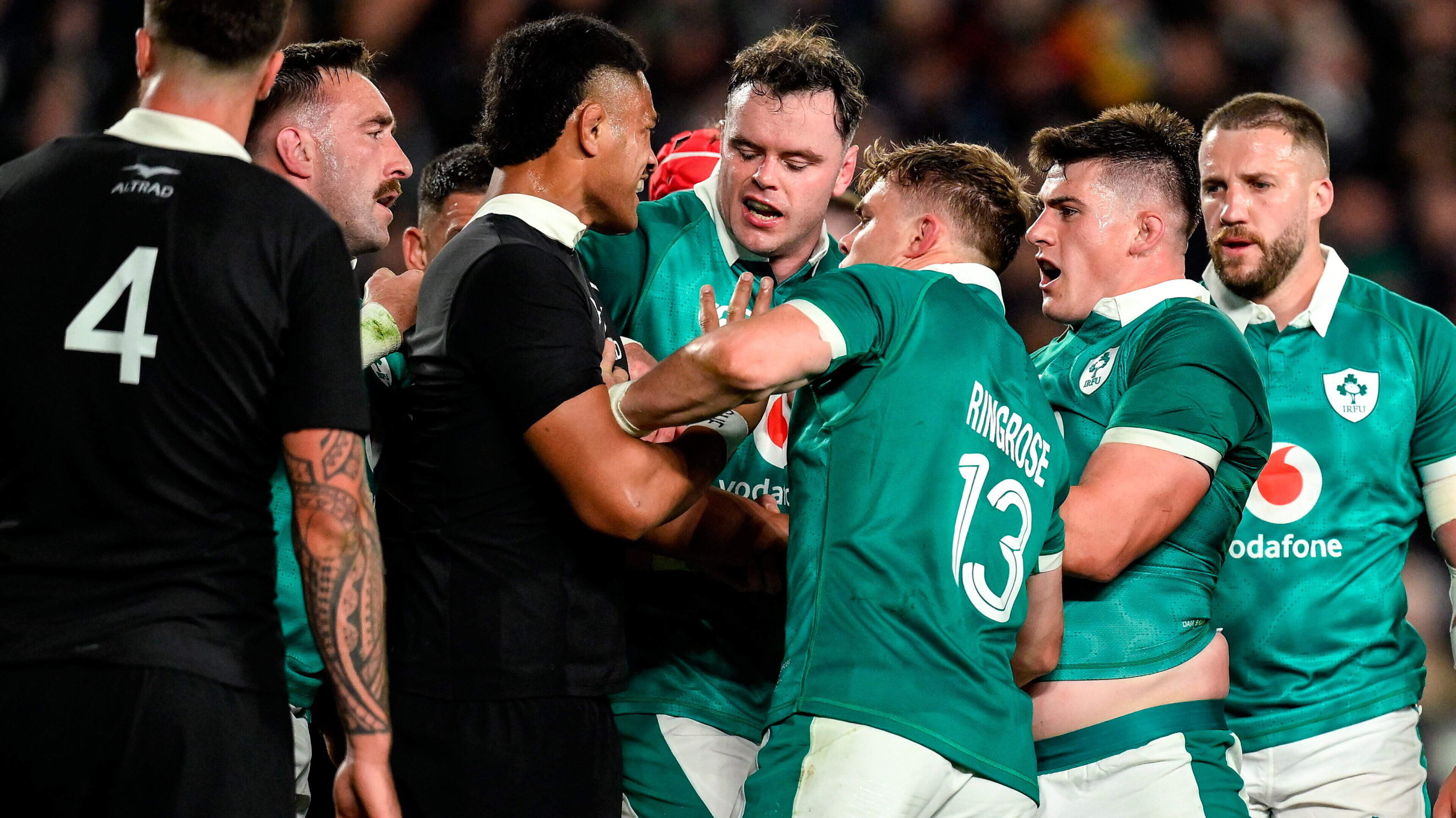All Blacks turn up the power to punish indisciplined Ireland at Eden Park