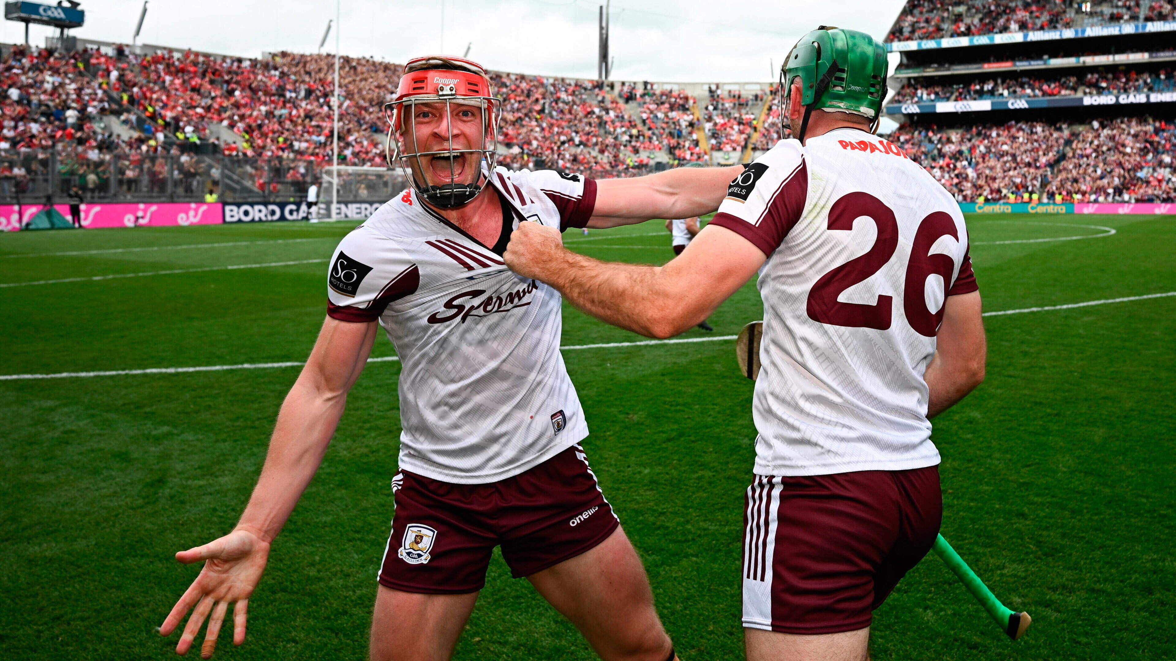 Galway shock Cork at Croke Park to claim place in All-Ireland SHC final - as it happened