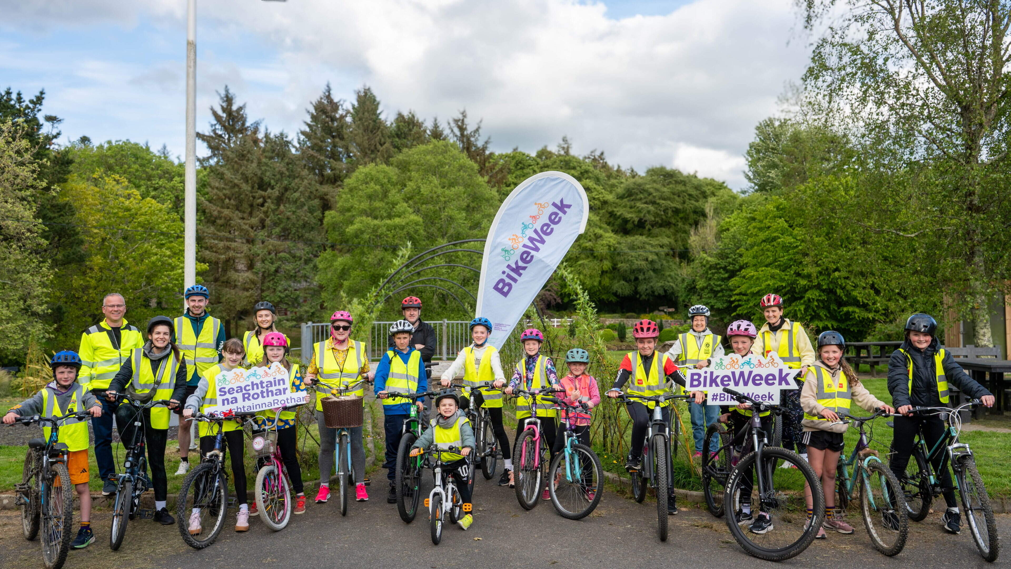 Wexford families enjoy Foulksmills cycle