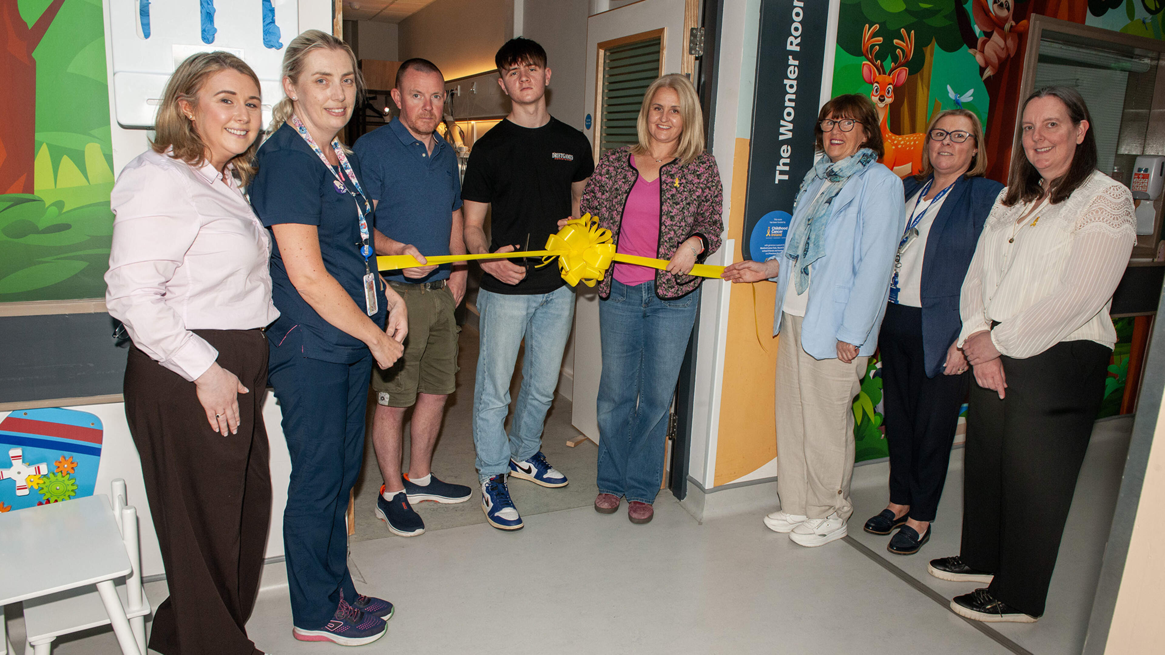 Teen cancer room unveiled at Wexford General Hospital in memory of Naomi Howlin