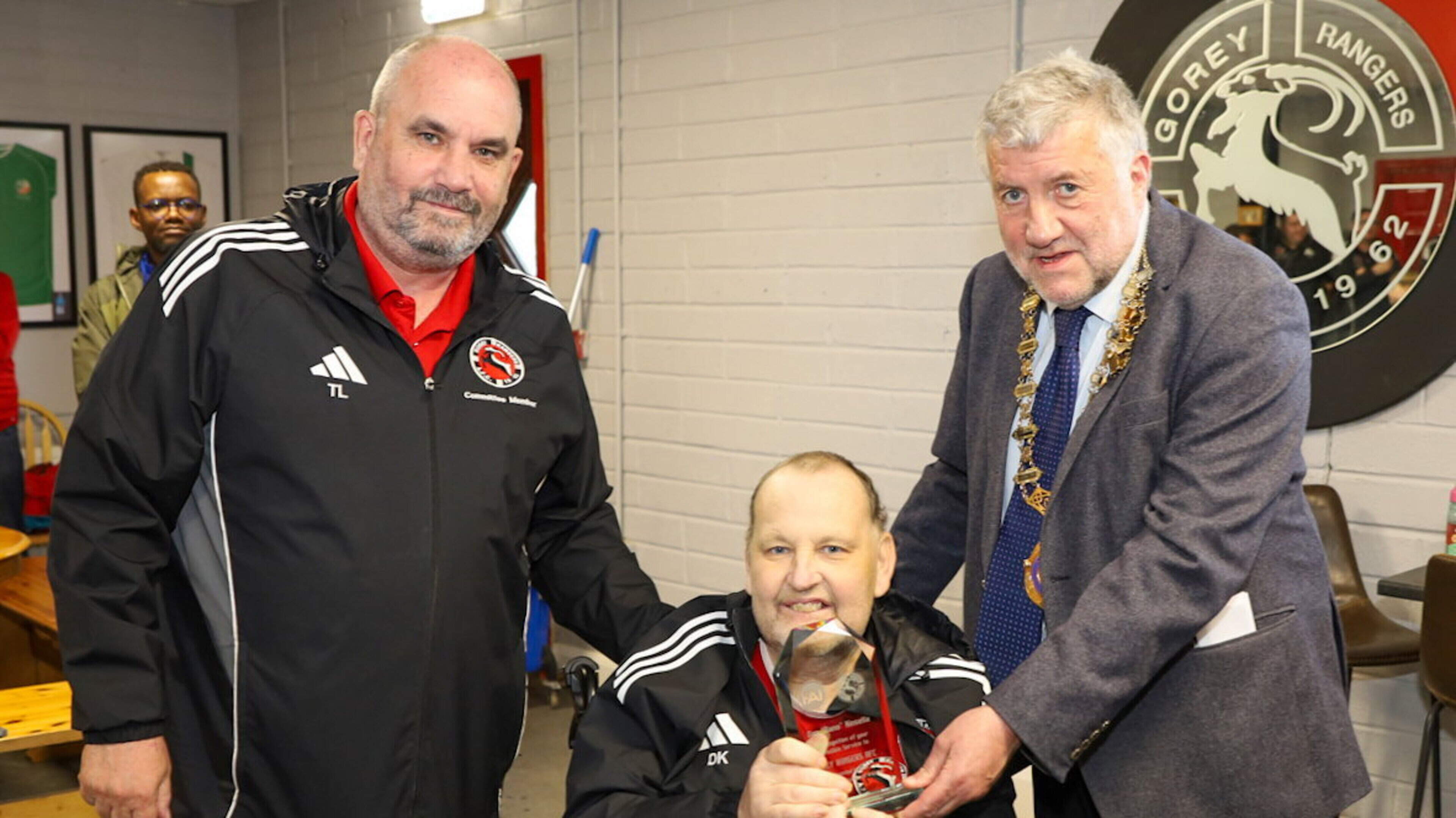 Wexford man honoured with Lifetime Achievement award for longstanding commitment to local football club