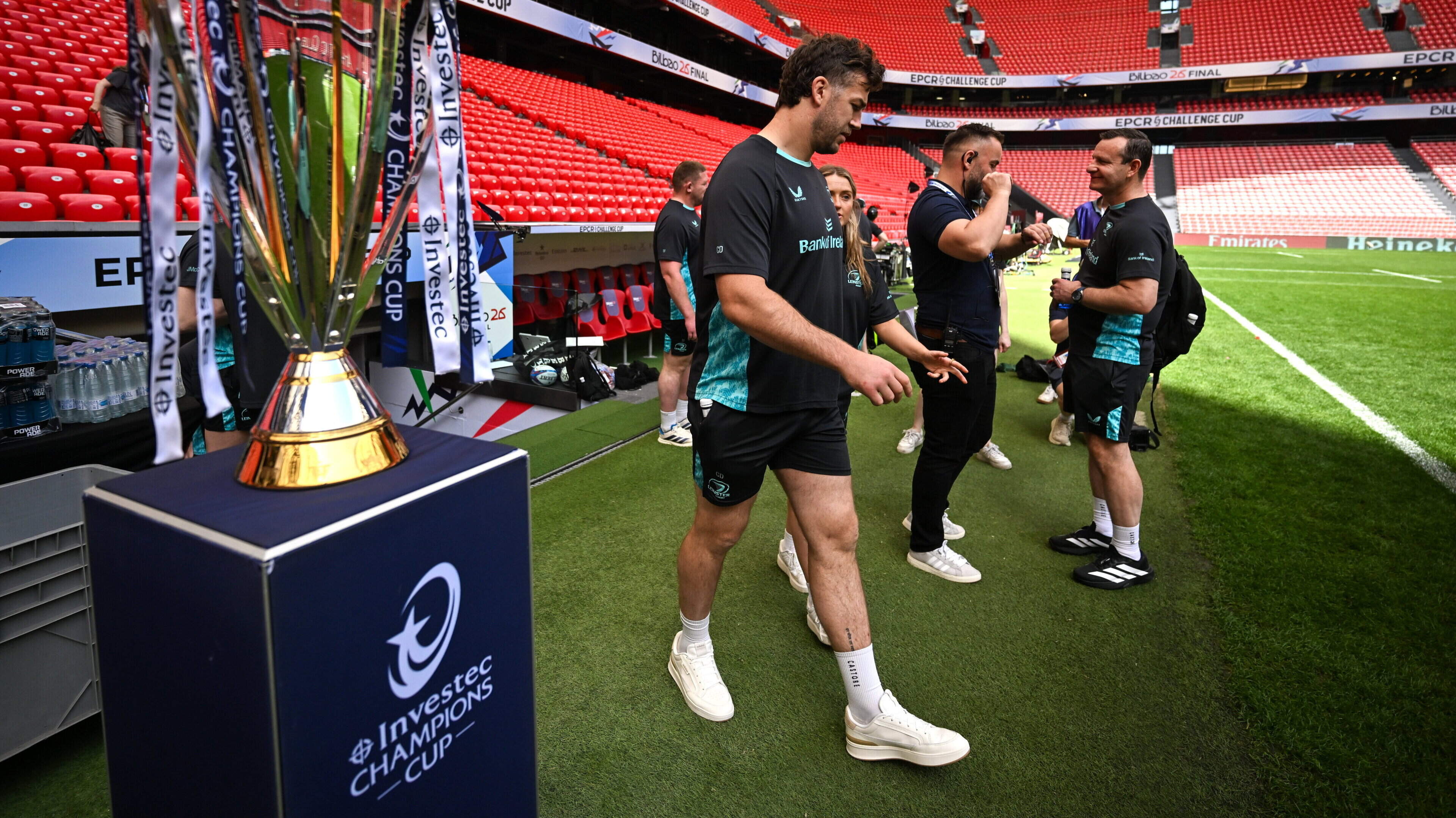 ‘You have to attack it’ — Caelan Doris wants Leinster to embrace final as EPCR consider water breaks in Bilbao heat