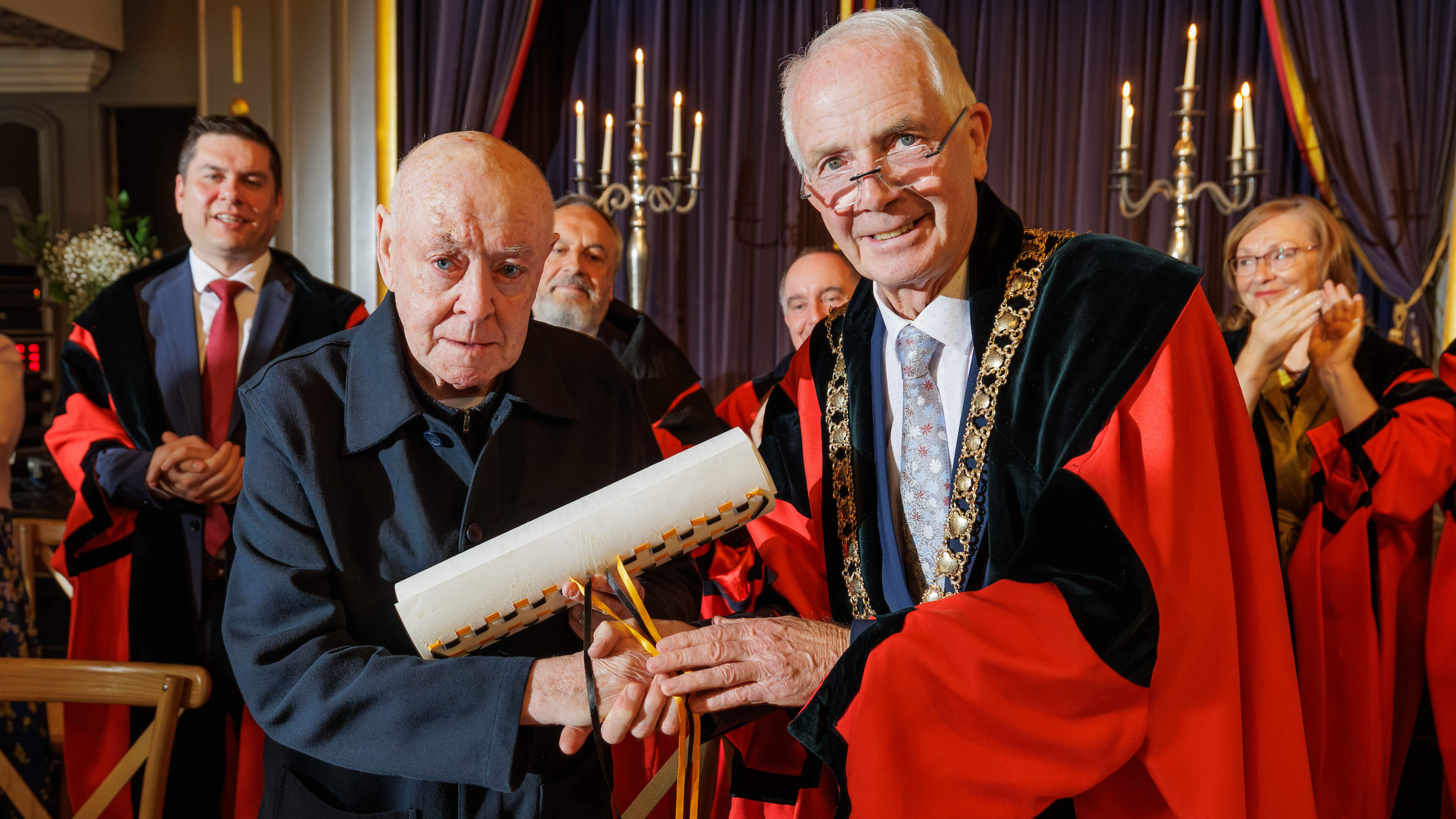 Eamon Langton awarded the Freedom of Kilkenny City