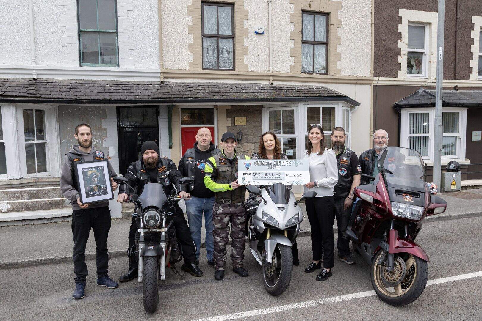 Kerry motorcycle club presents proceeds of charity event to Kerry Rape ...