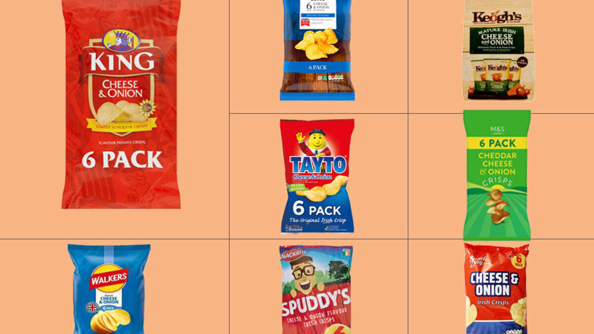 The supermarket cheese and onion crisps taste test: ‘They will deliver the crunch in a hang sangwich'