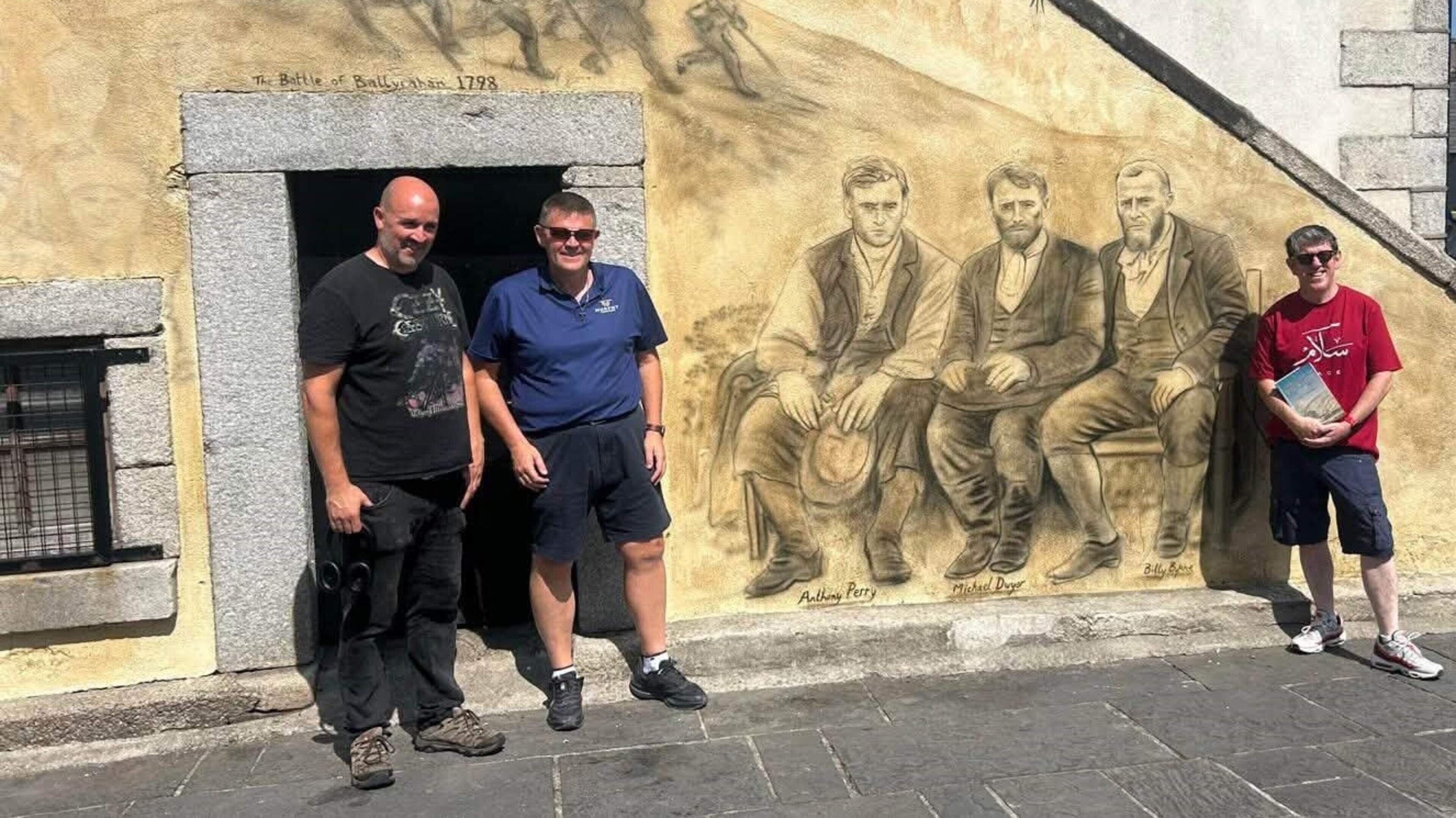 New Wicklow mural brings village's rebel history to life
