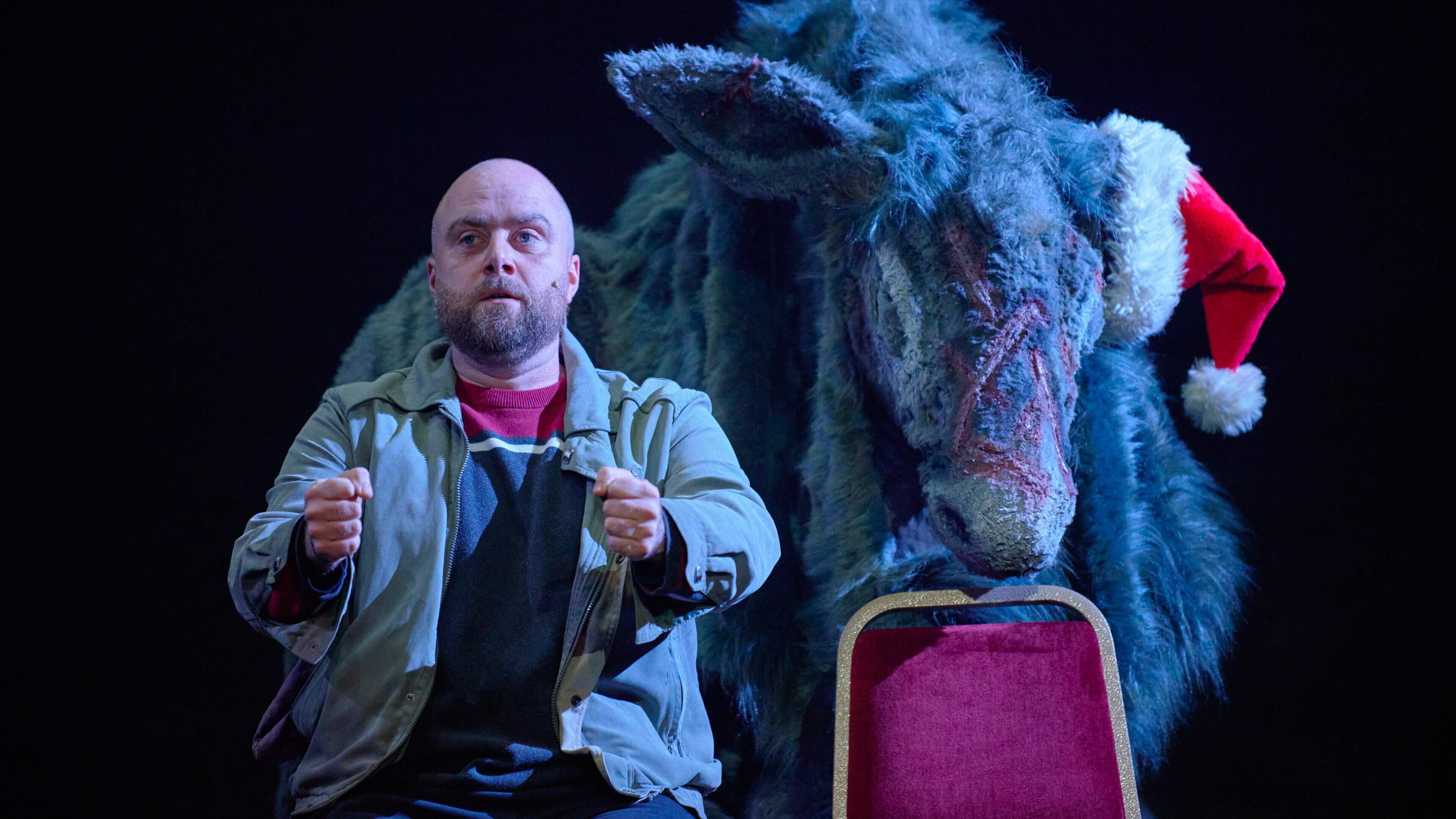 Animals review: Pretentious and exhausting adaptation of Blindboy Boatclub’s short stories is the strangest thing I’ve ever seen on an Irish stage