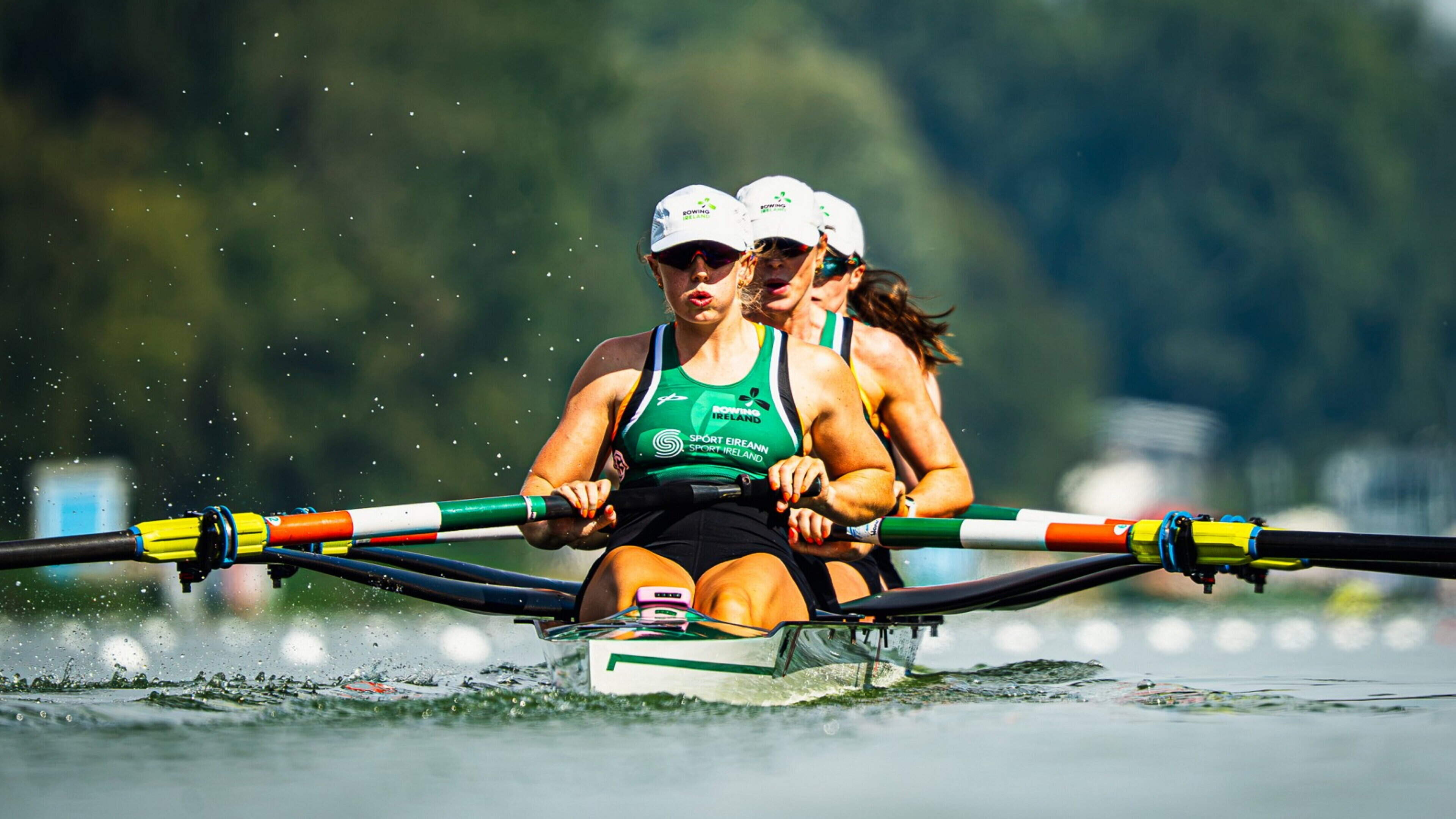 New Irish women’s crews battle heartbreak but gain vital experience at World Championships in Amsterdam