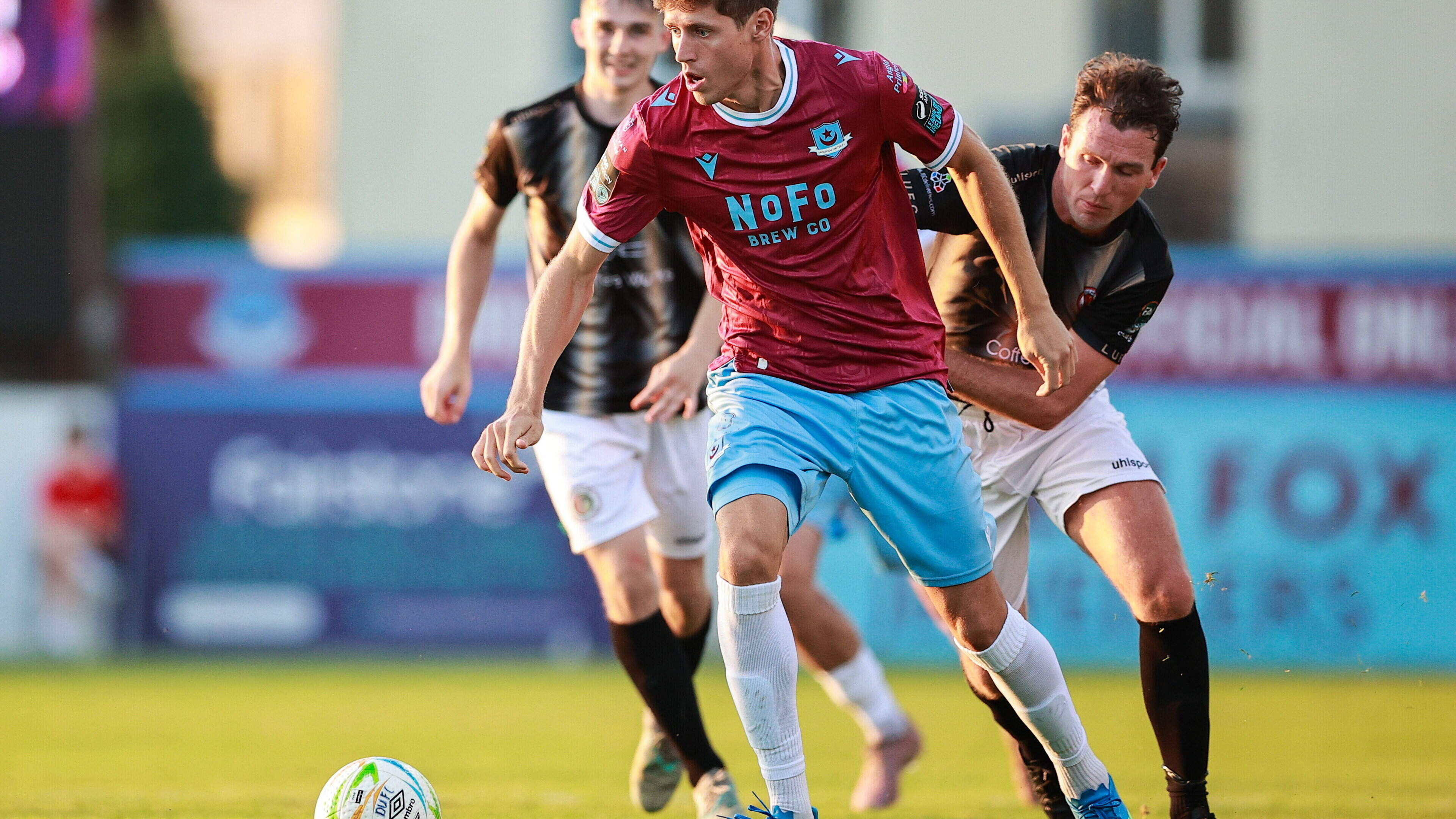 Keegan Ancelin on the double as Drogheda United teach College Corinthians a lesson