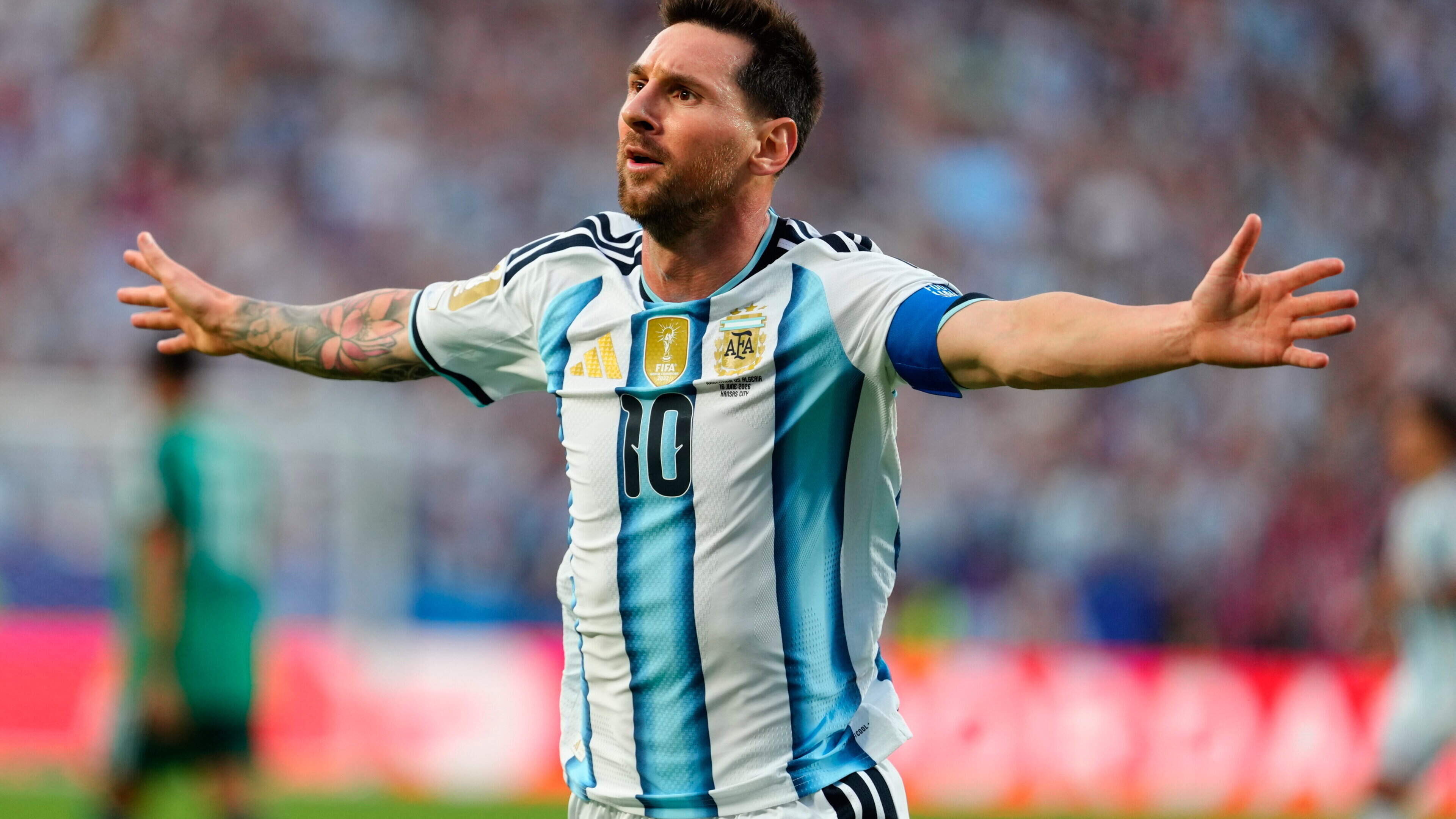Lionel Messi equals World Cup scoring record with sensational hat-trick against Algeria