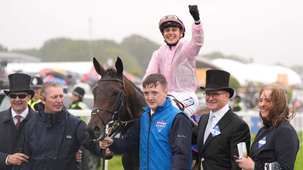 Christmas Day gives Aidan O'Brien 12th Epsom Derby victory