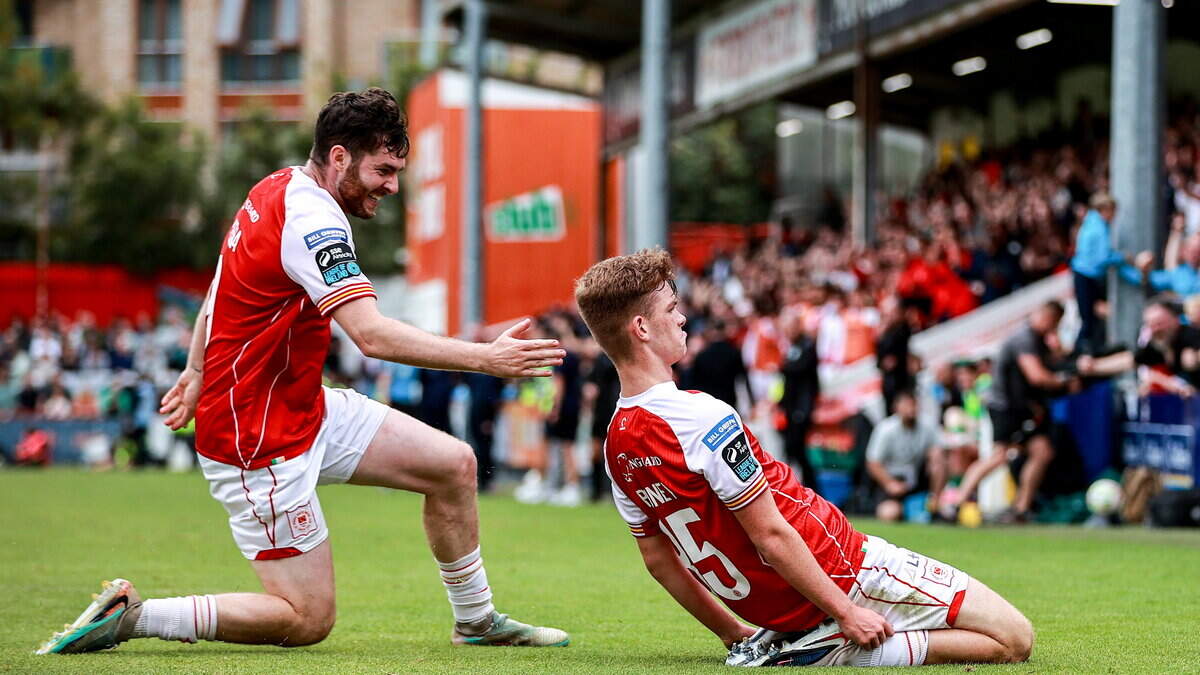 Saints alive as 17-year-old Sam Rooney scores the goal to cap miserable week for Shamrock Rovers