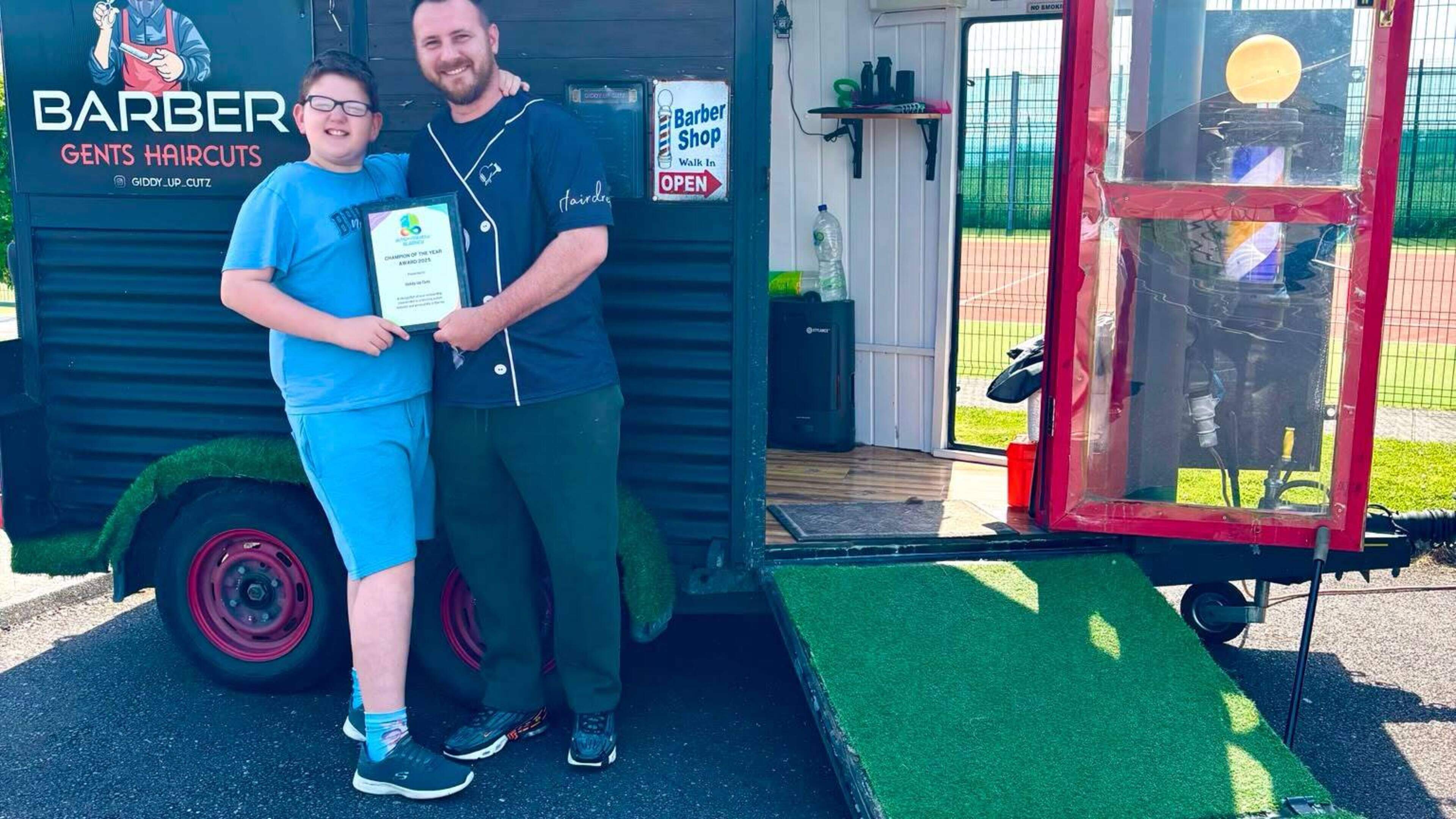 Cork barber Cian turns horse box into mobile autism-friendly barbershop
