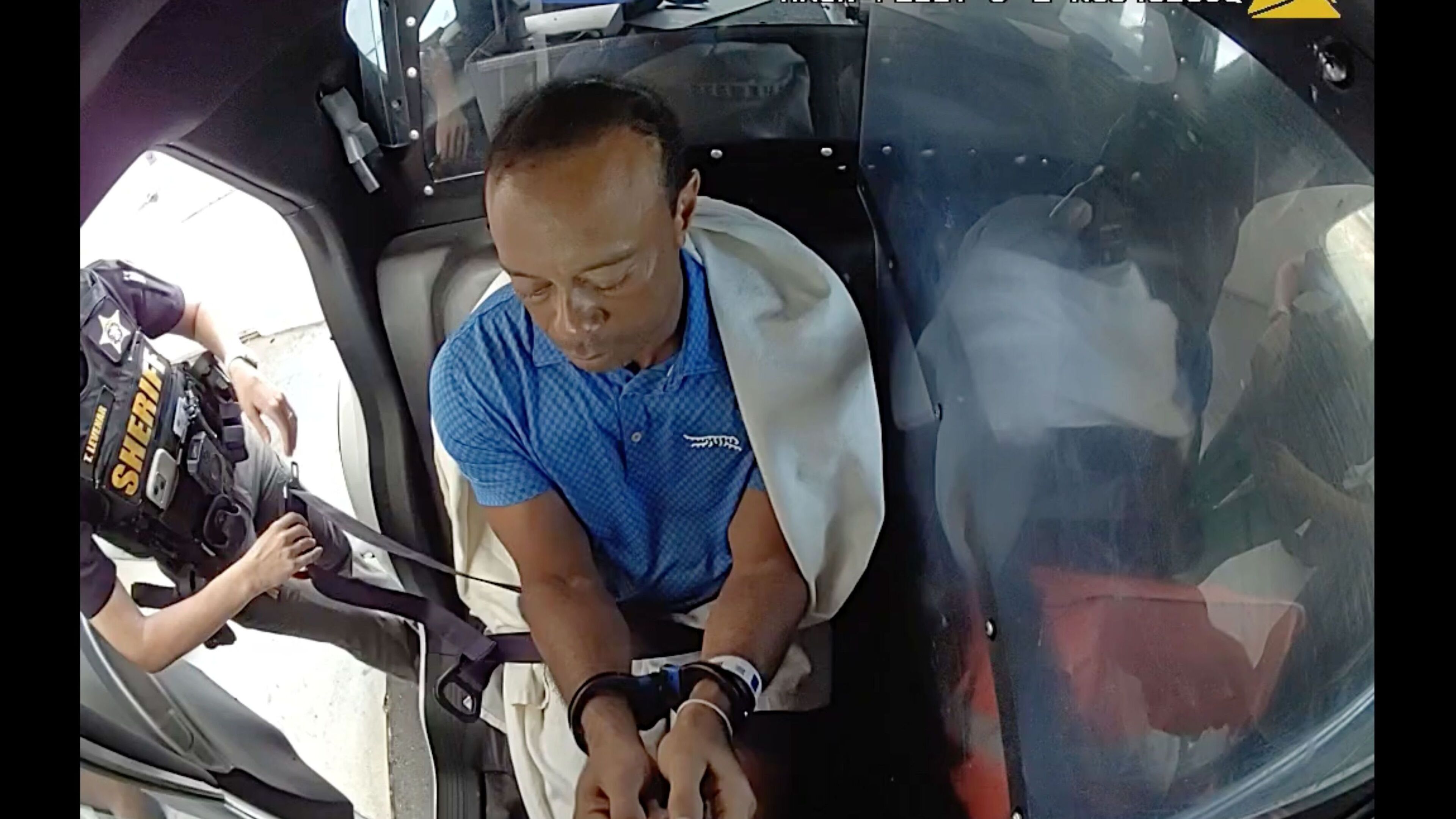 Tiger Woods told cops he was ‘talking to the president’, body cam footage shows