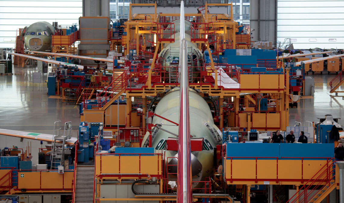 Airbus targets 10pc cost cuts over global uncertainty and supply snags