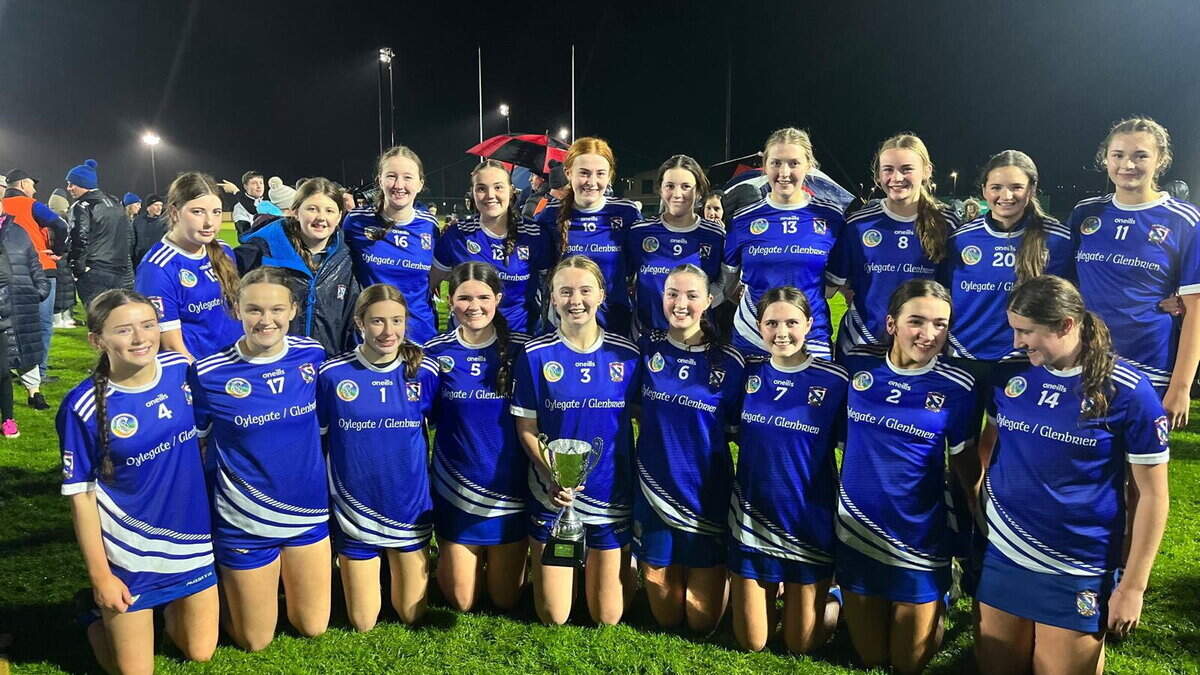 Oylegate-Glenbrien dig deep to pip Craanford-Monaseed to Under-16 camogie crown