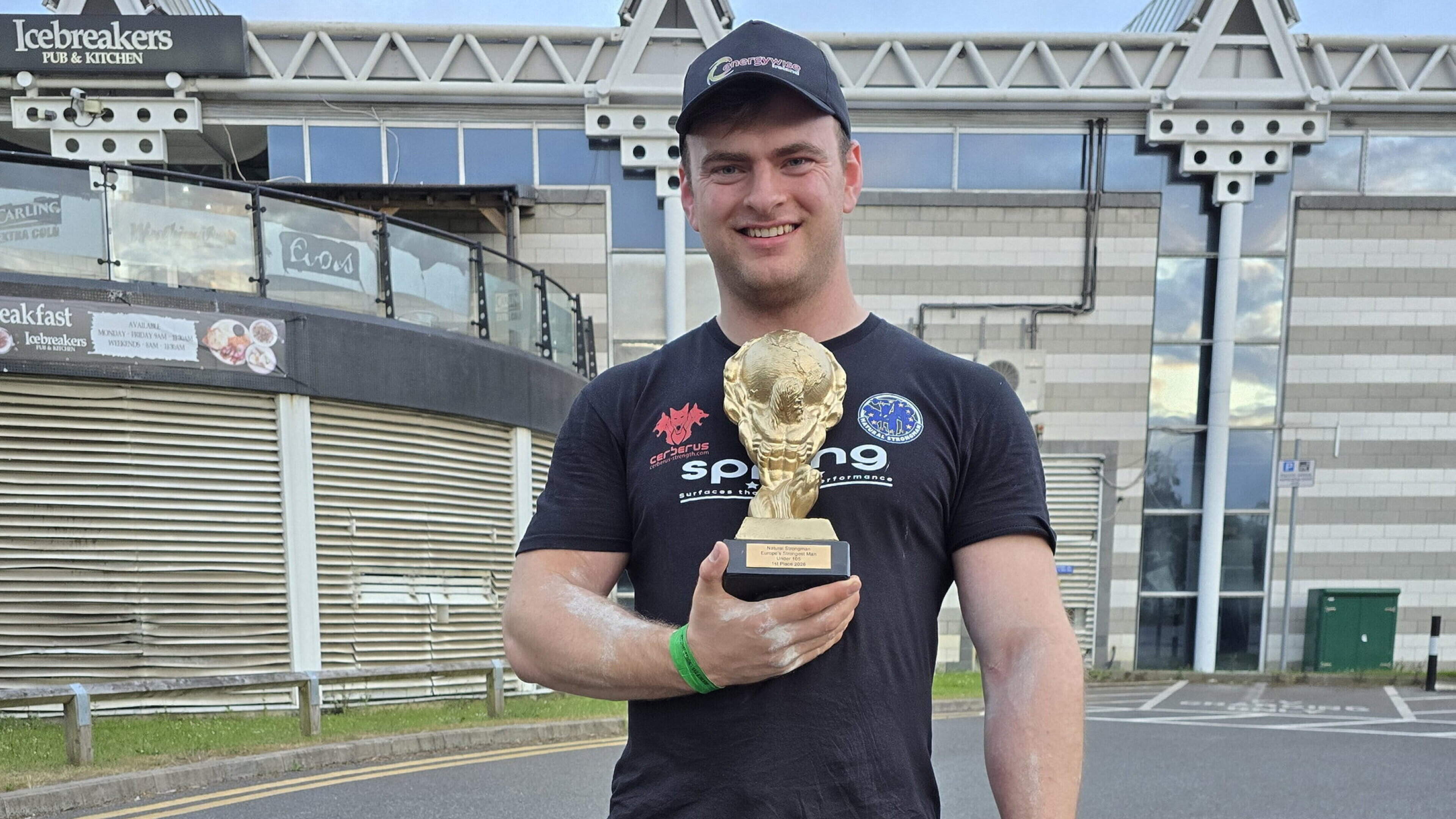 Kerry man Dylan officially crowned as one of Europe's strong