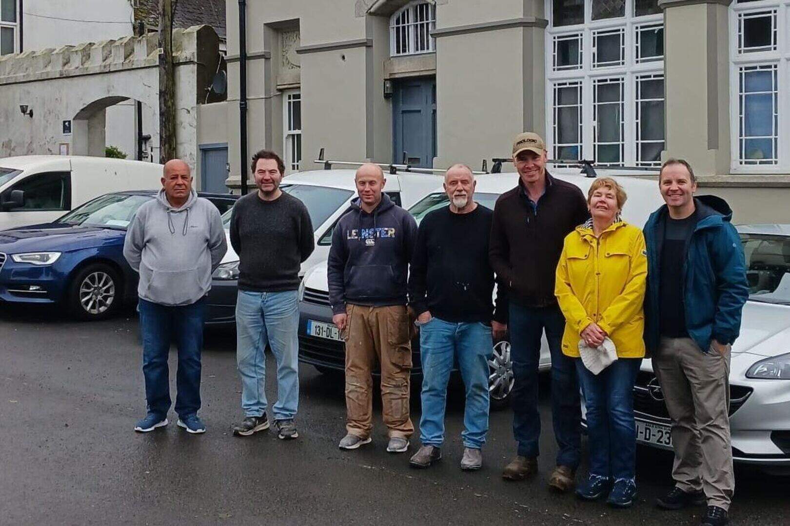 Swift boxes installed in Dunlavin village to encourage winged visitors ...