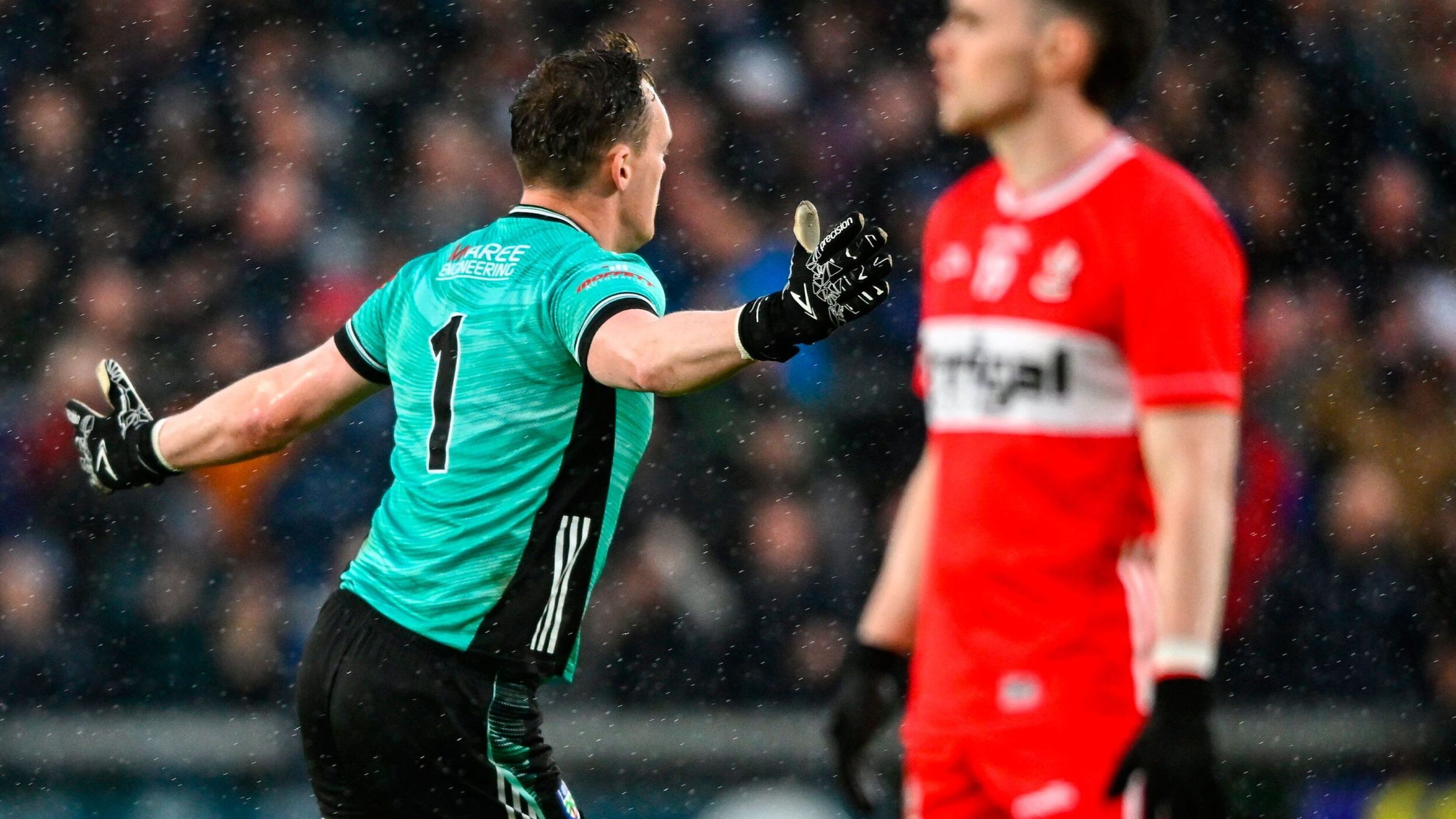 Rory Beggan’s two-pointer late in extra-time gives Monaghan dramatic win over Derry and Ulster SFC Final place