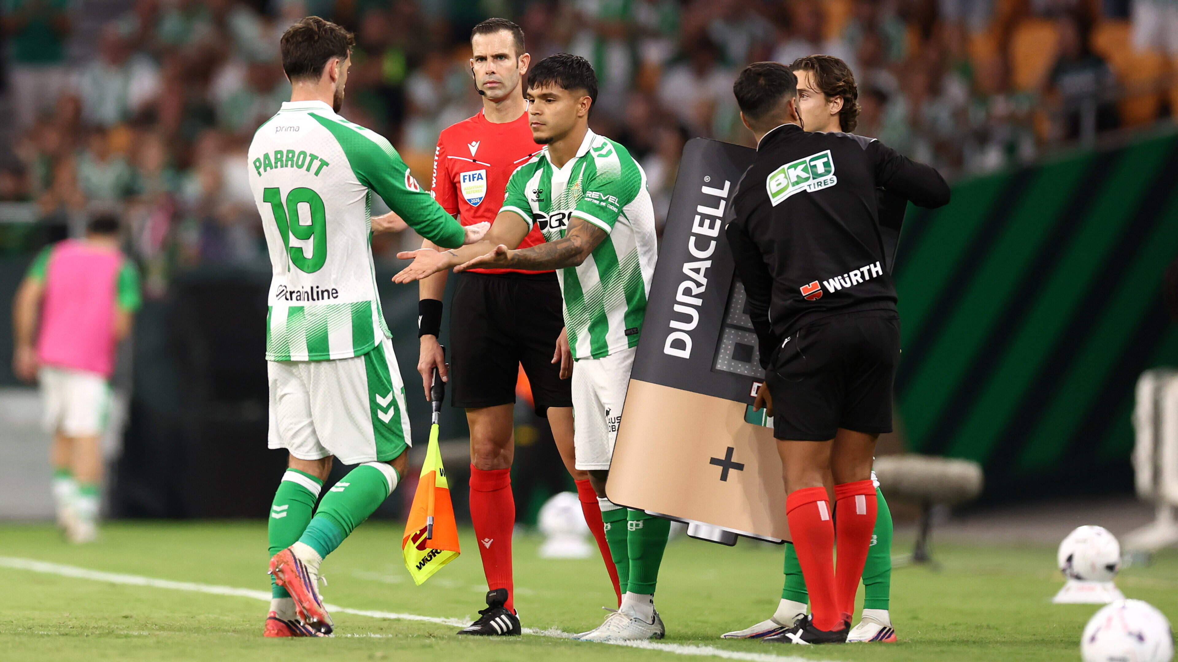Troy Parrott picks up his first assist for Real Betis as their great start continues in Spain