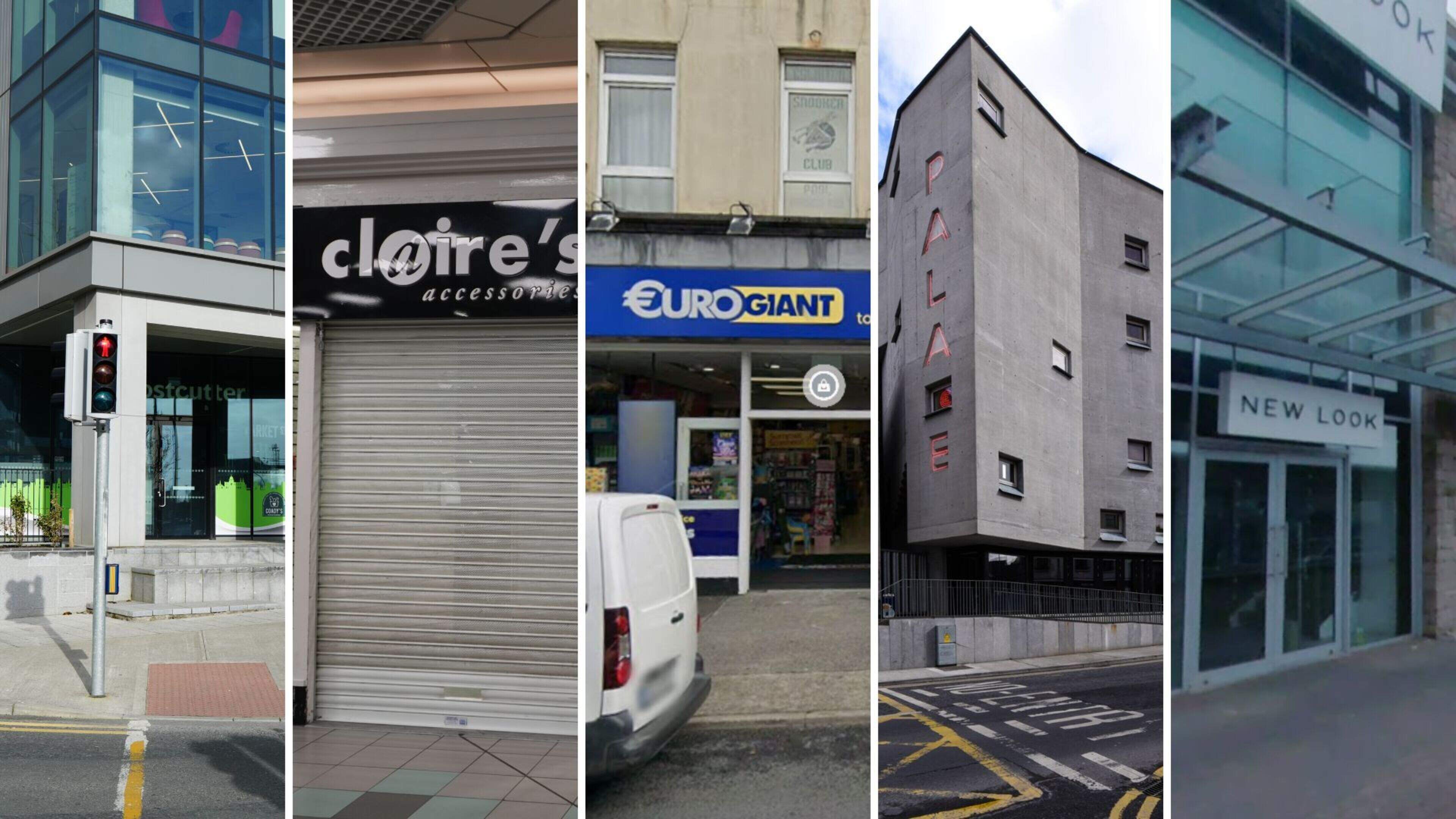Five Galway city buildings still lying vacant after major business closures