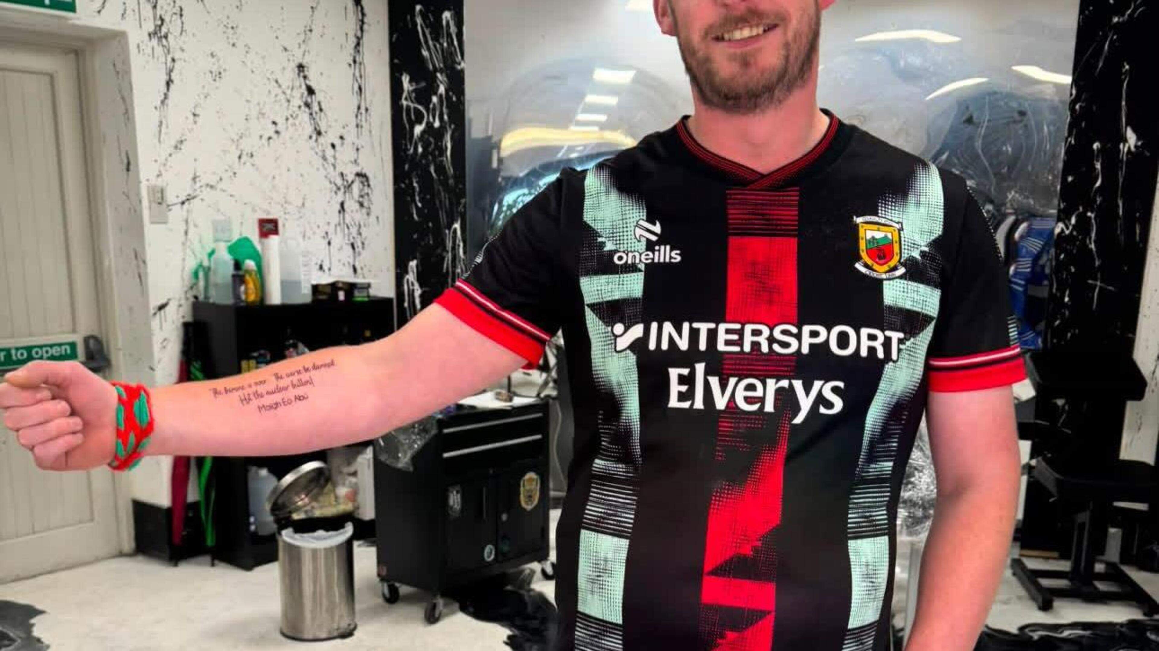 ‘It’s just pure iconic’ - Mayo man gets lines from Midwest Radio’s All-Ireland commentary tattooed on his arm