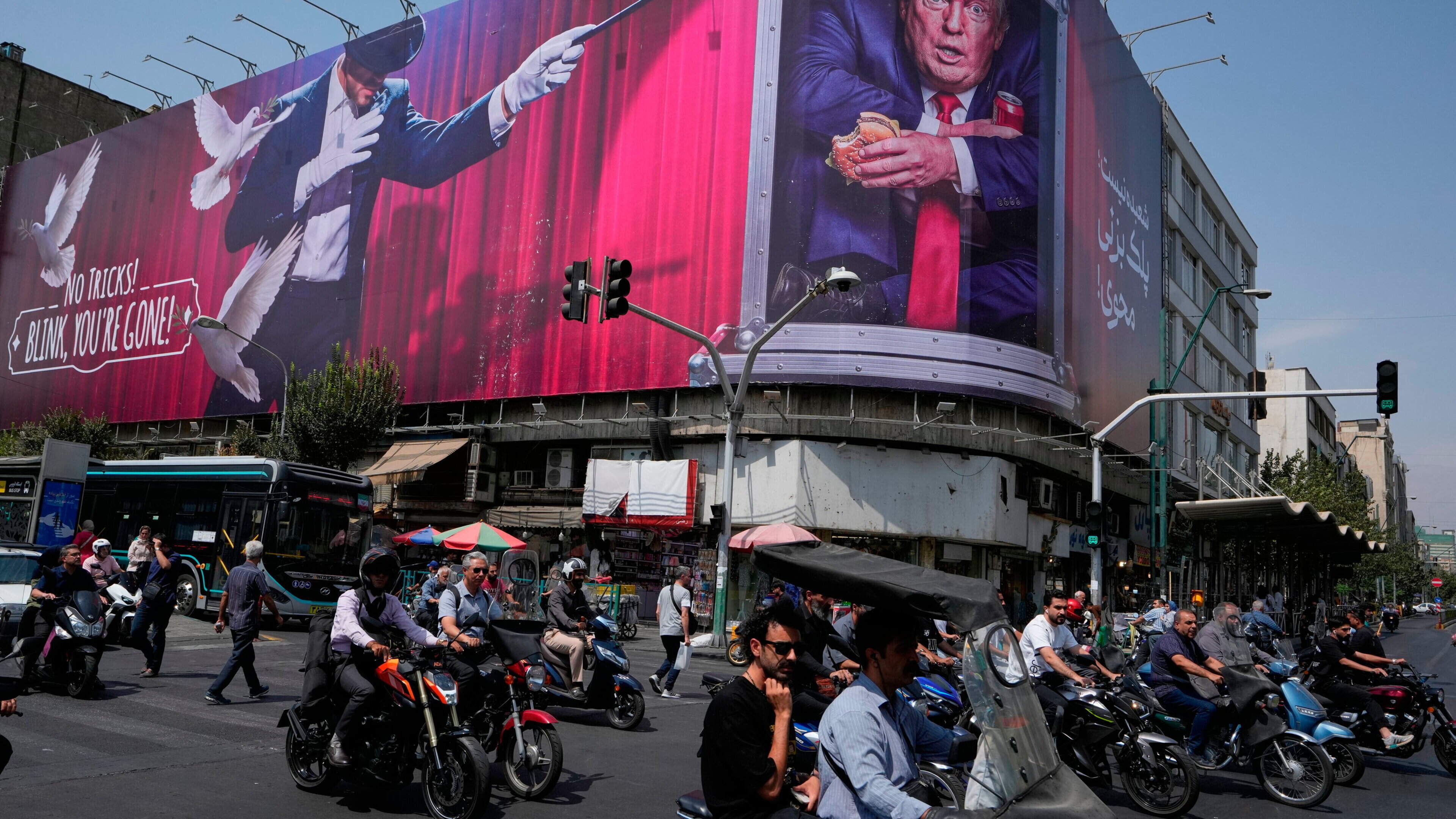 Trump vows to ‘hit Iran hard’ after missiles fired at US bases