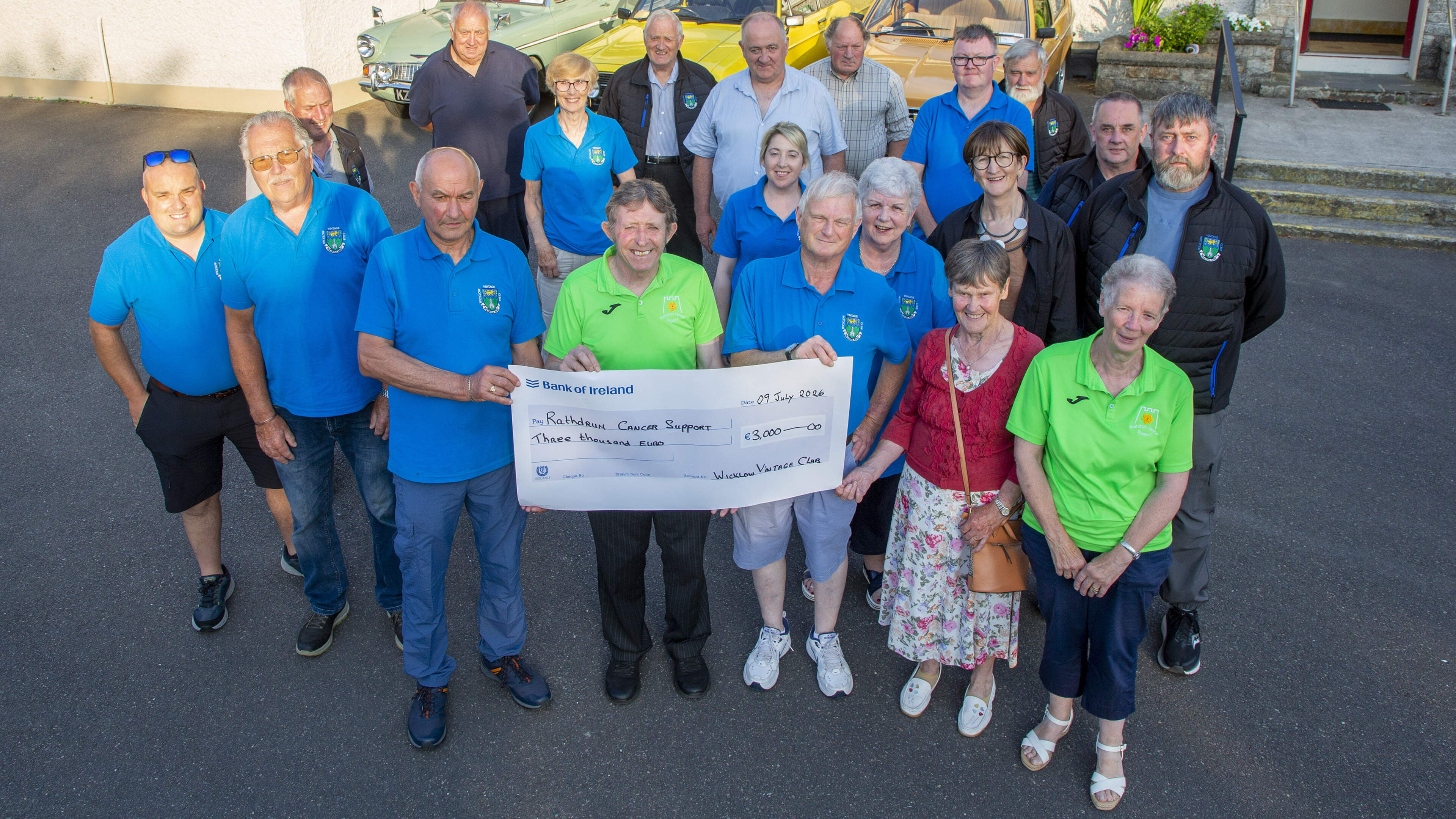 See photos as Wicklow Vintage Club raises €6,750 for charities close to their hearts 
