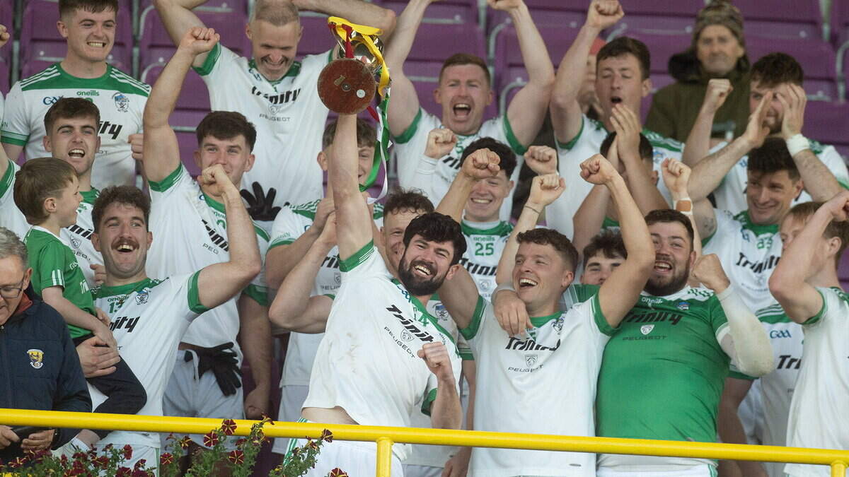 Cloughbawn create history by reaching Senior football ranks for first time with emphatic IFC final victory over Horeswood
