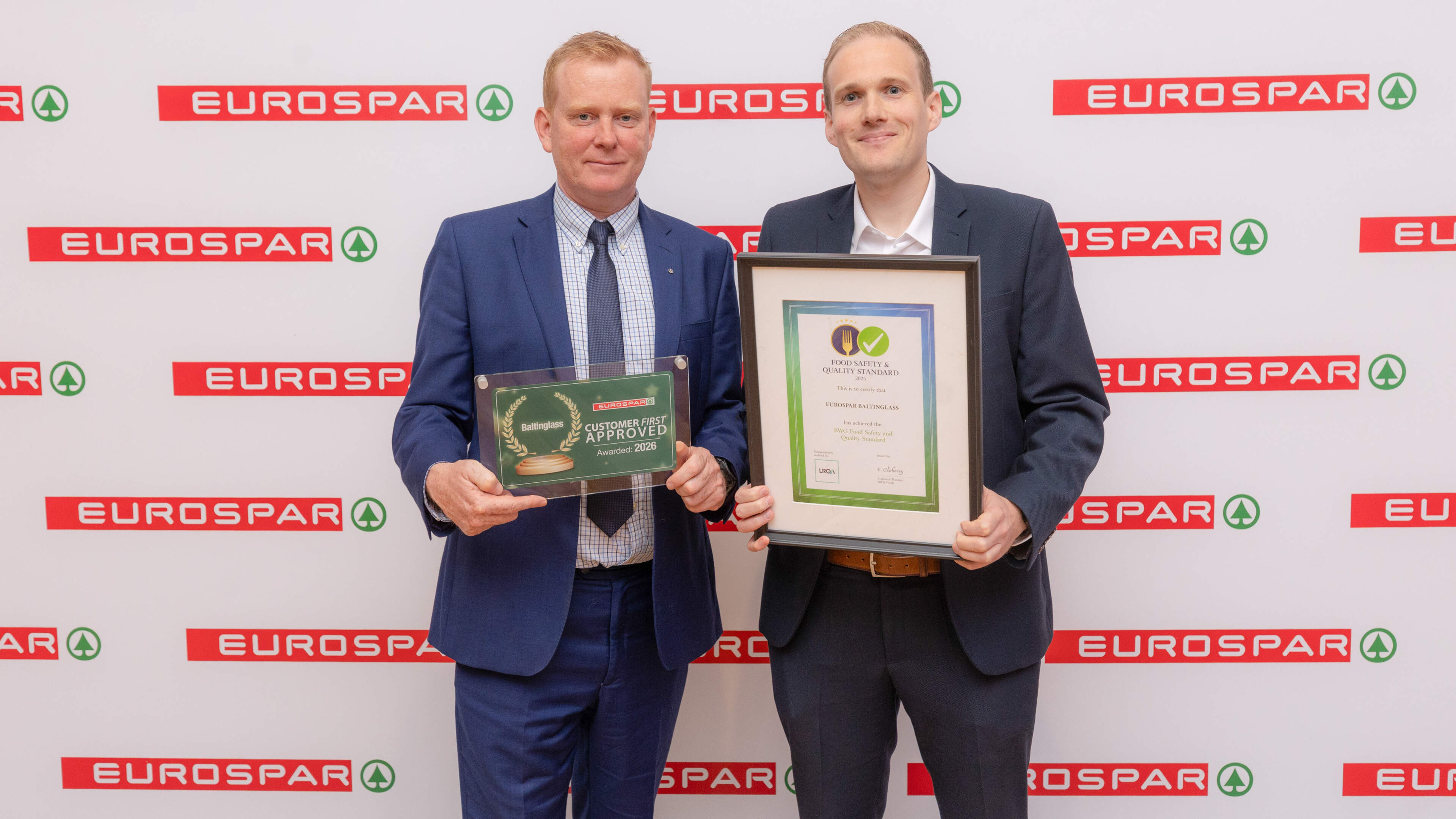 Wicklow Eurospar supermarket recognised with Best in Class award 