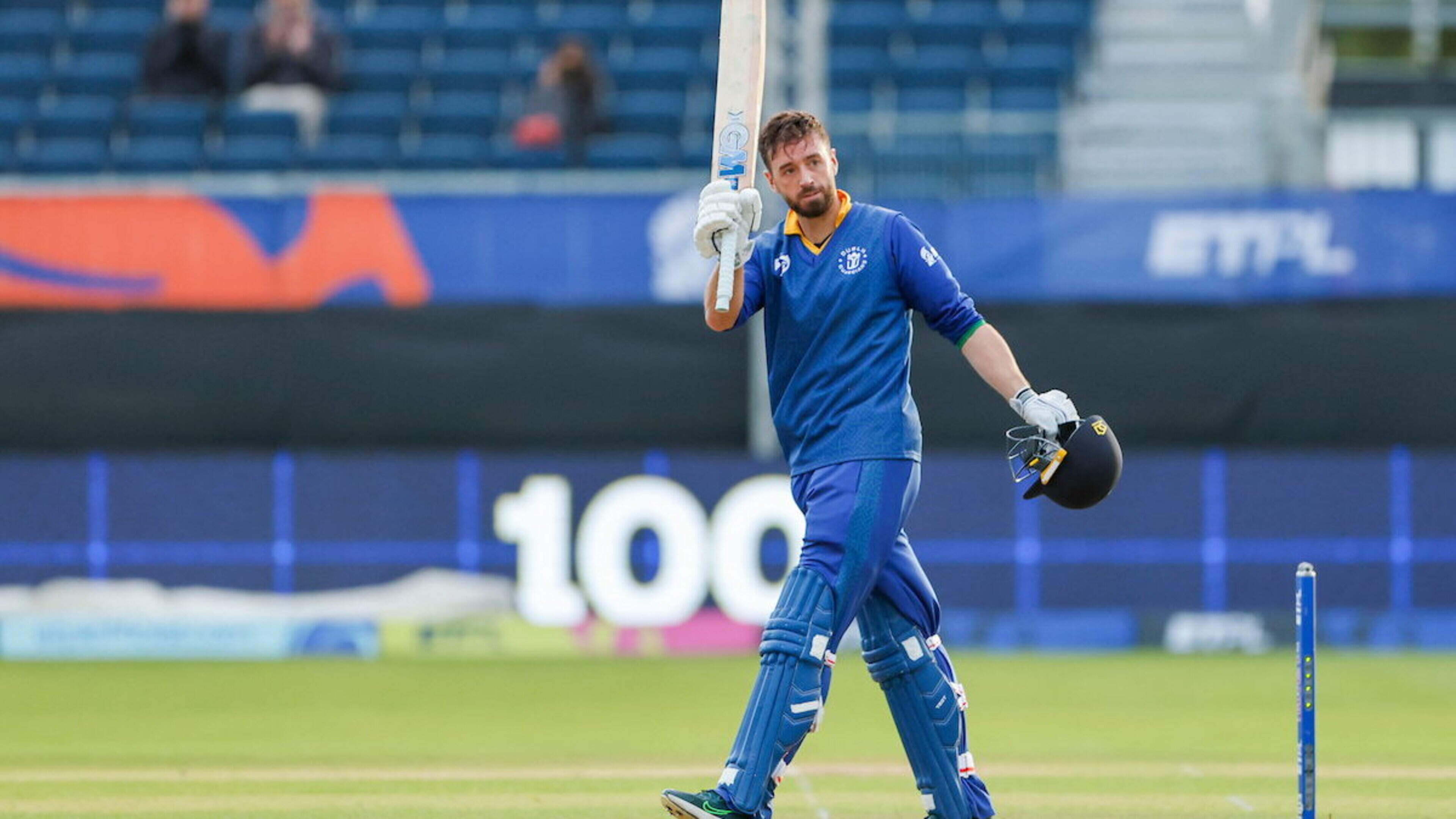 James Vince makes history with century as Dublin Guardians beat Rotterdam, sending Belfast through to the  ETPL play-offs