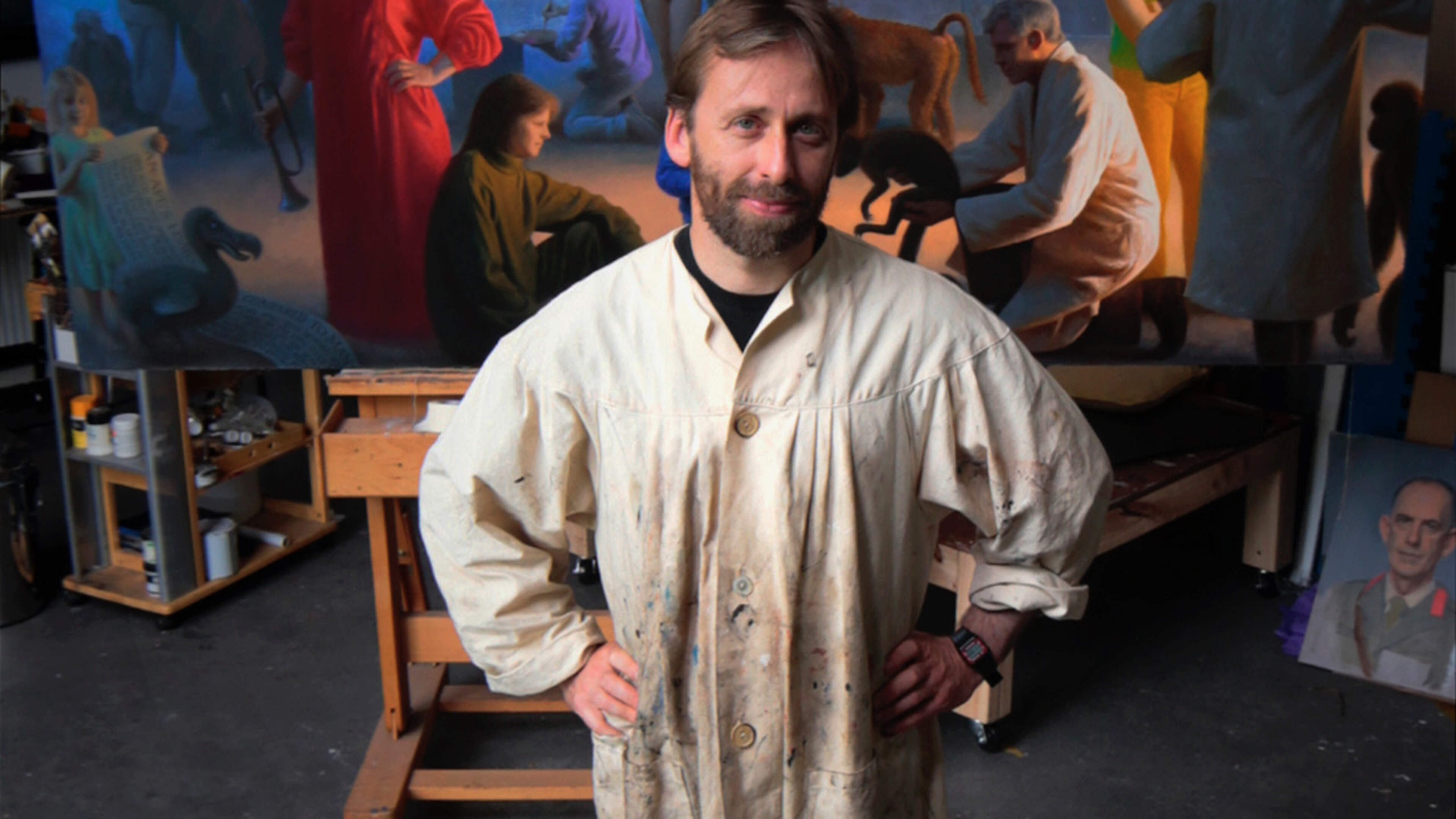 Conor Walton: ‘My first tutor told me I’d never be a painter or an artist because all my ideas were out of date’