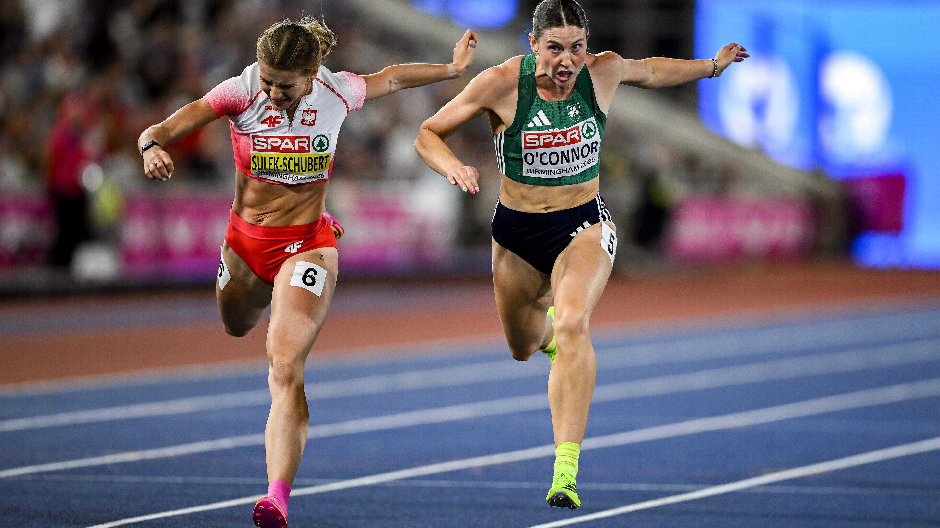 Kate O’Connor keeps heptathlon Euro gold medal in sights with satisfactory evening in Birmingham