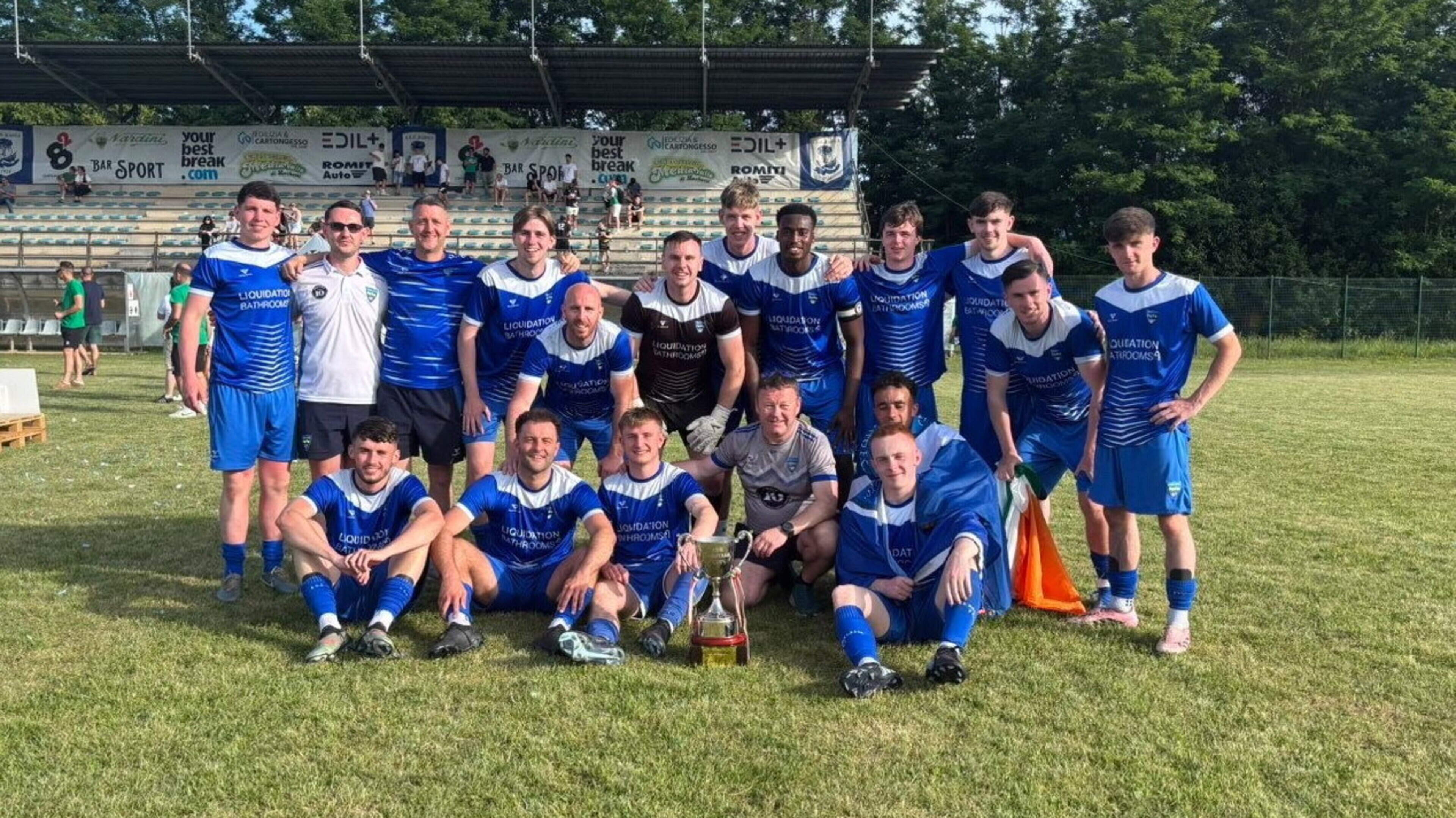 Dundalk side Glenmuir complete their own ‘Italian Job’