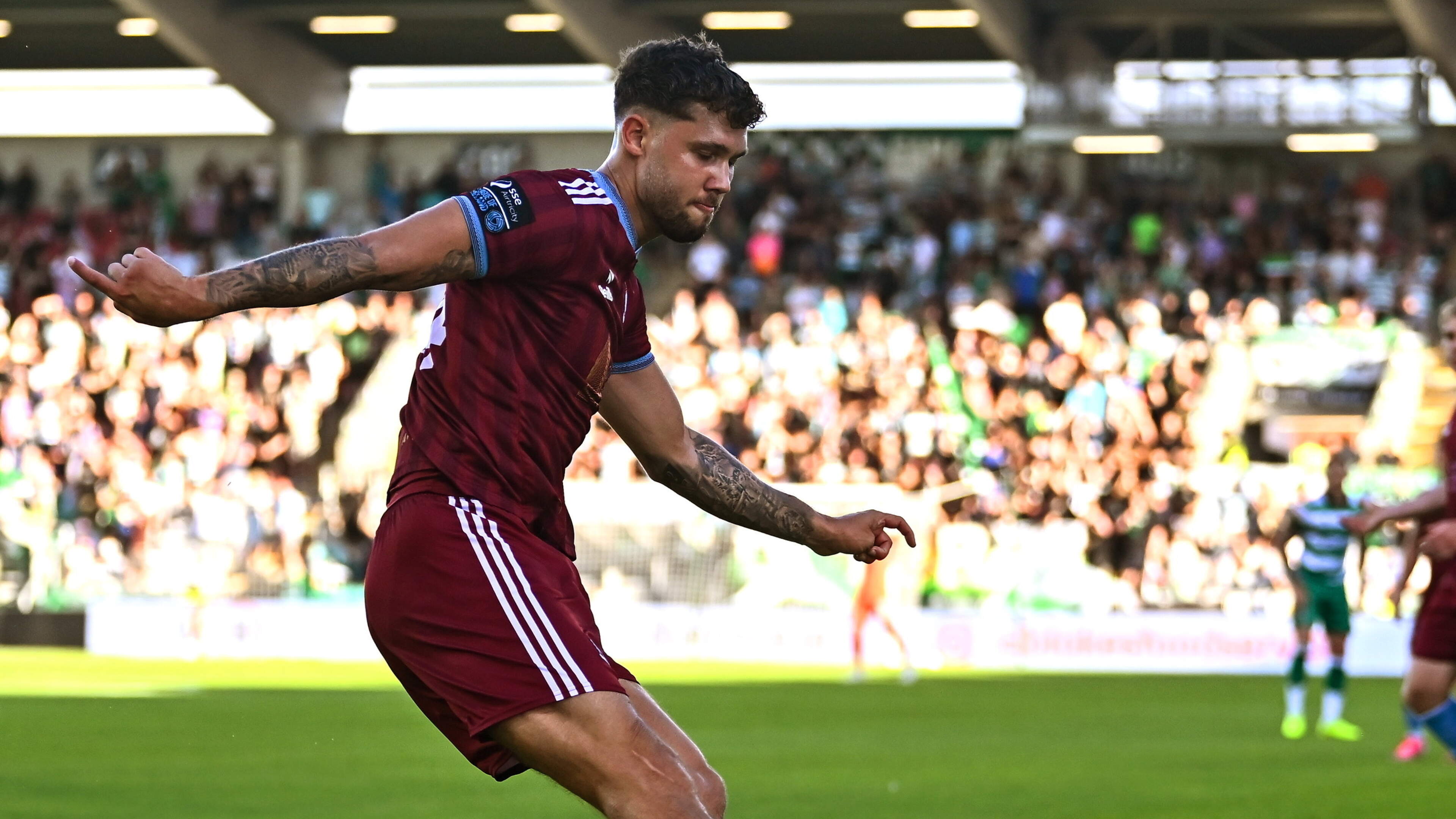 Matty Wolfe’s last-minute winner seals Connacht derby win for Galway United over Sligo Rovers
