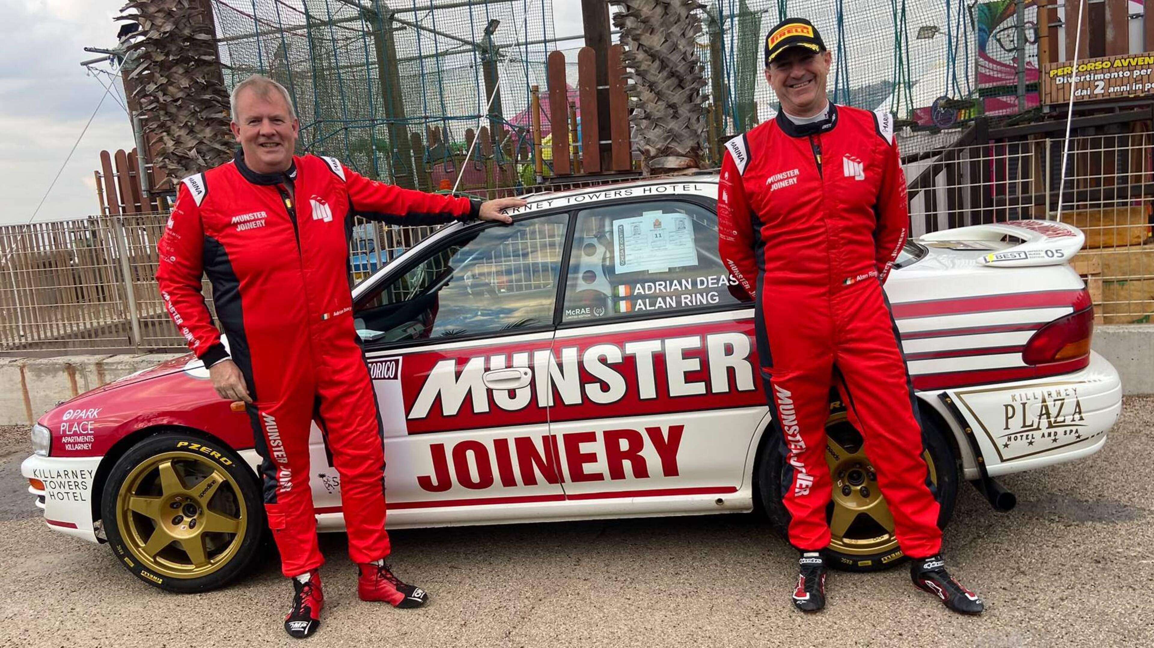 Alan Ring makes history as first Kerry driver to win FIA title at Rallye Sanremo