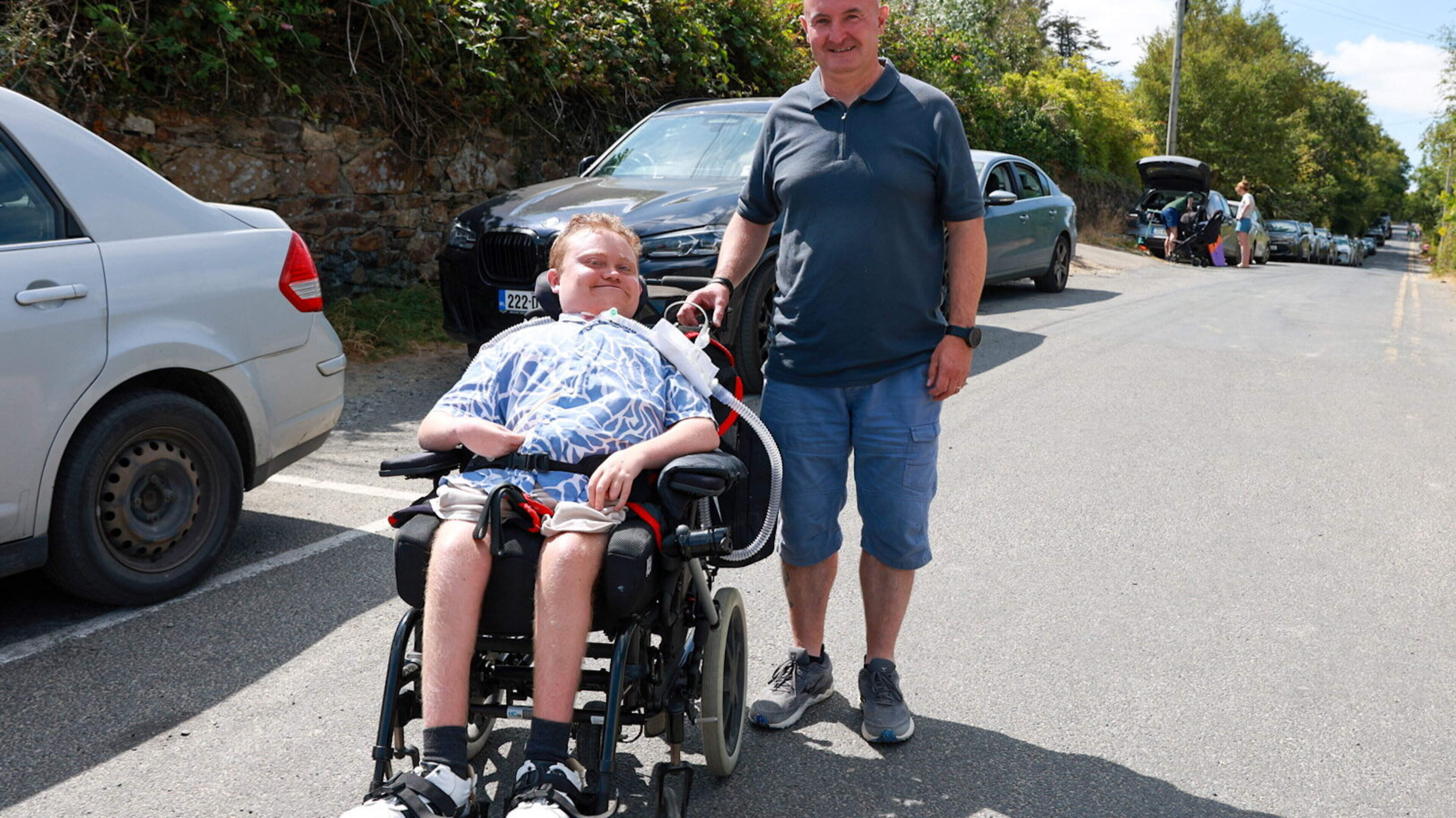 Wheelchair user who campaigned for disabled facilities at Wexford beach unable to access them due to parked cars